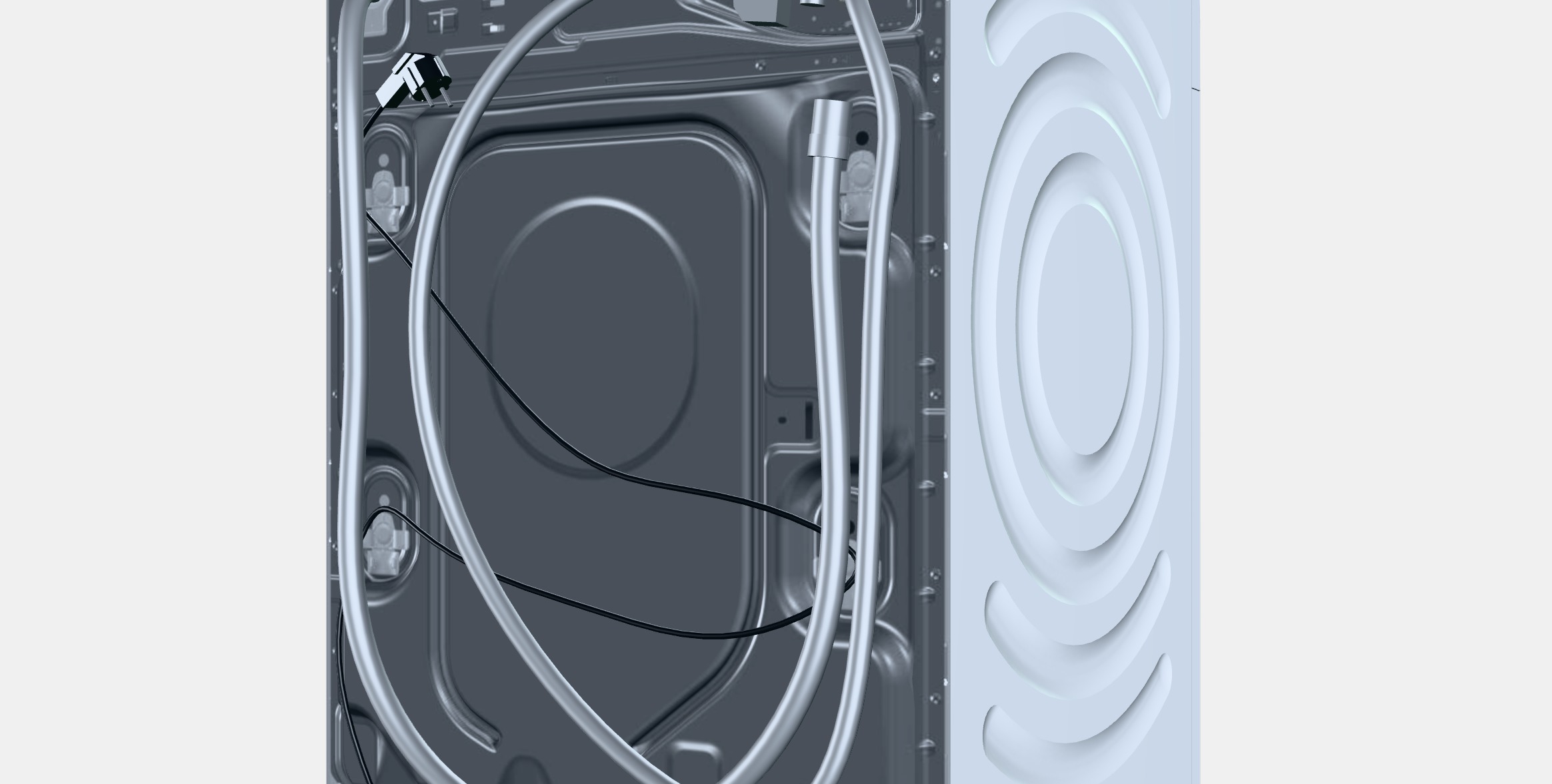 BOSCH WGG14400BY 6 Series Low-poly 3D model_5