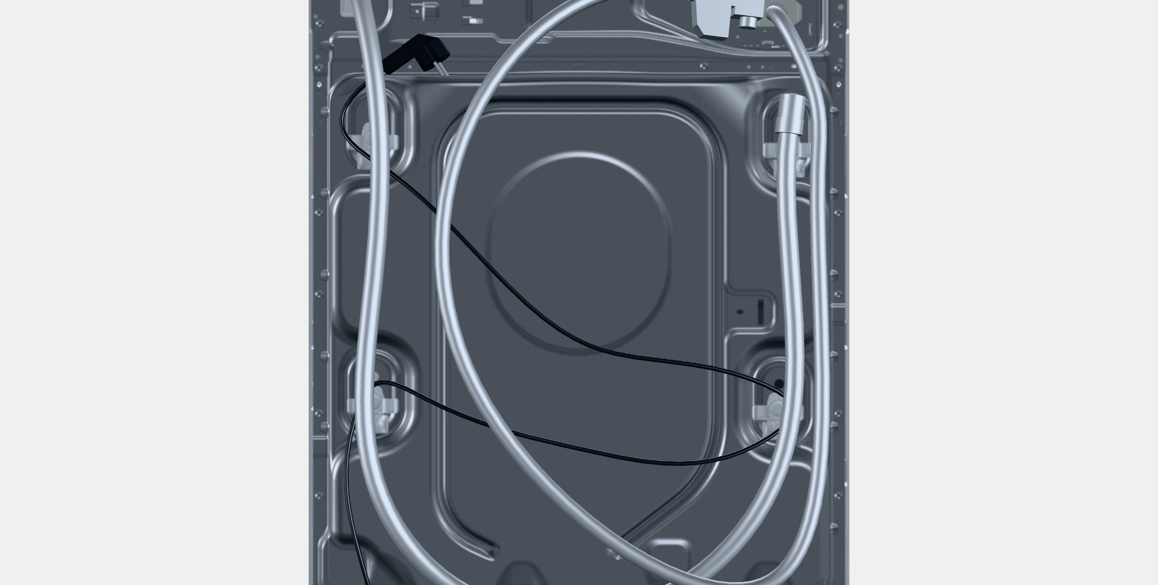 BOSCH WGG14400BY 6 Series Low-poly 3D model_15