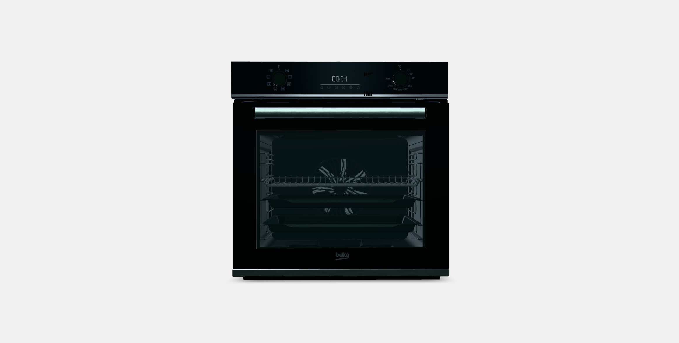 BEKO BBIM13300X Low-poly 3D model_9