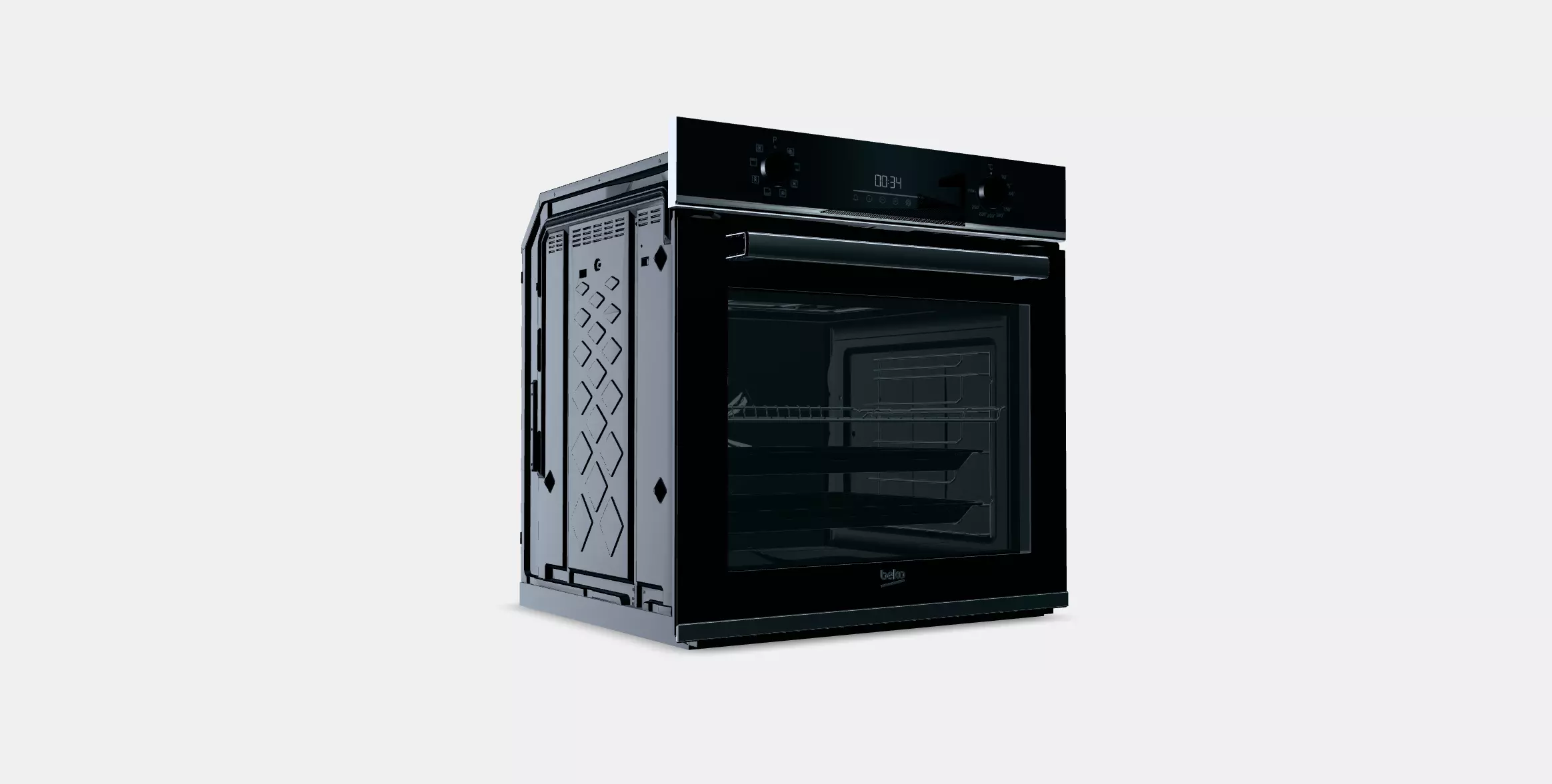 BEKO BBIM13300X Low-poly 3D model_0