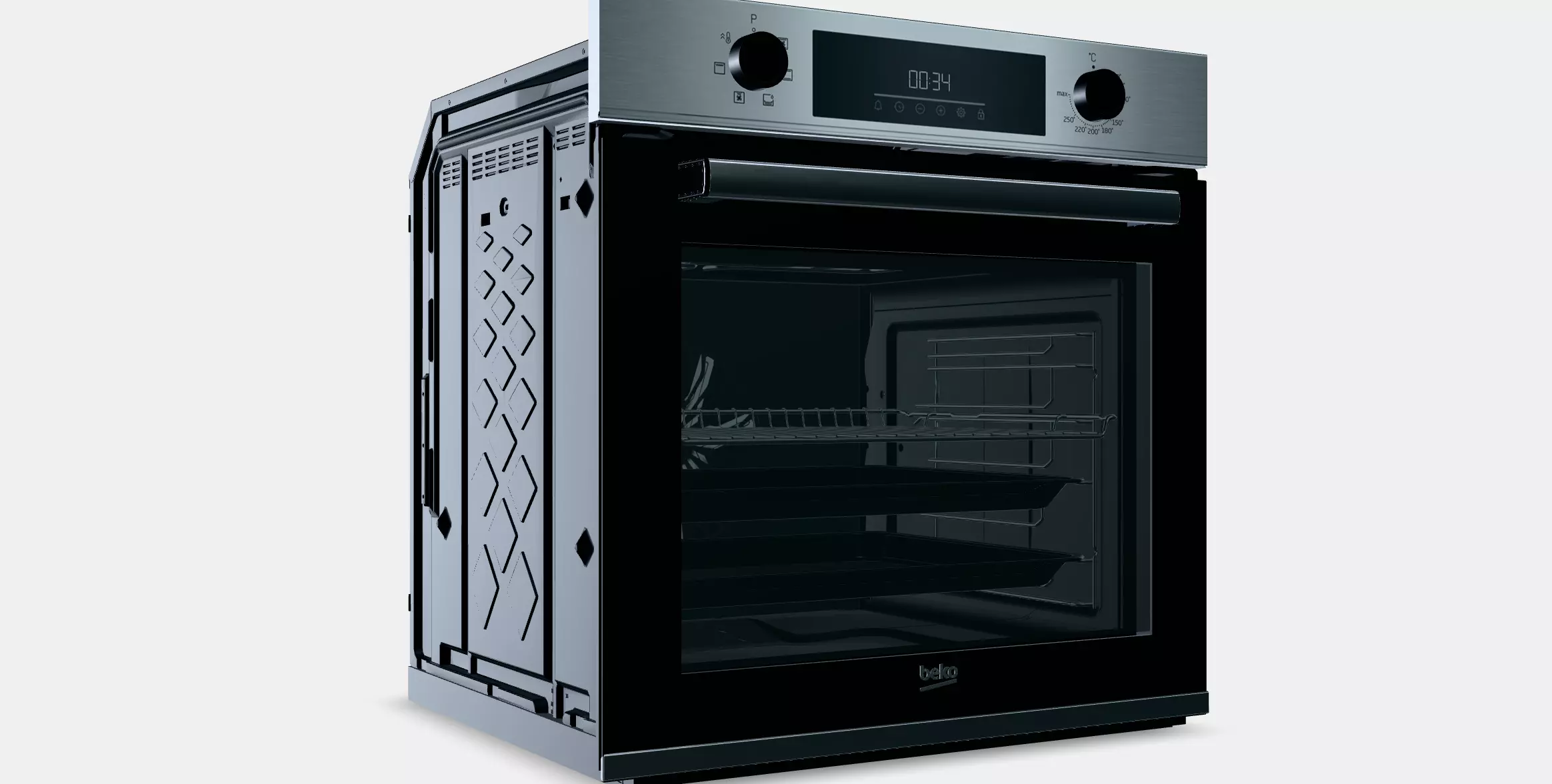 BEKO Beyond BBIE123001XD Low-poly 3D model_0