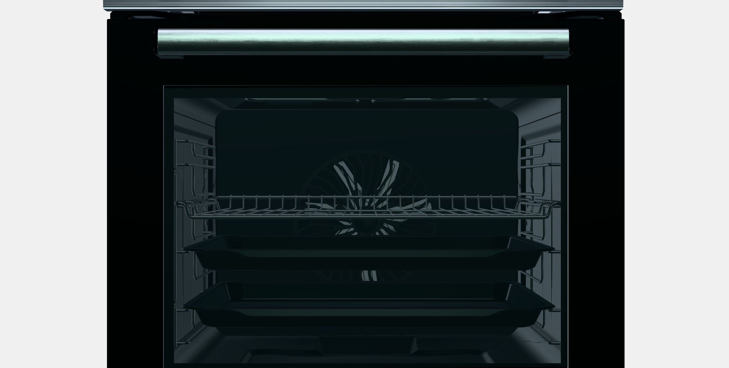 BEKO Beyond BBIE123001XD Low-poly 3D model_9