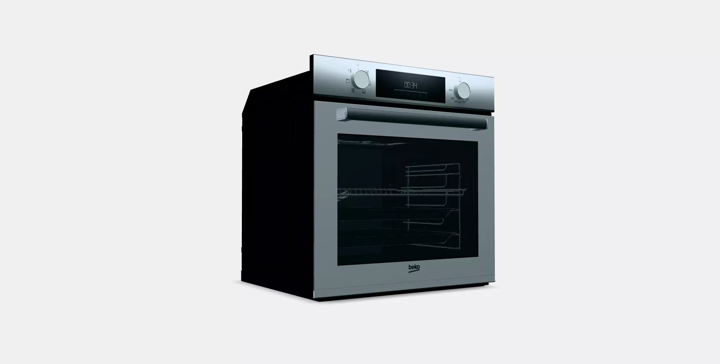BEKO Beyond BBIE18300W Low-poly 3D model_0