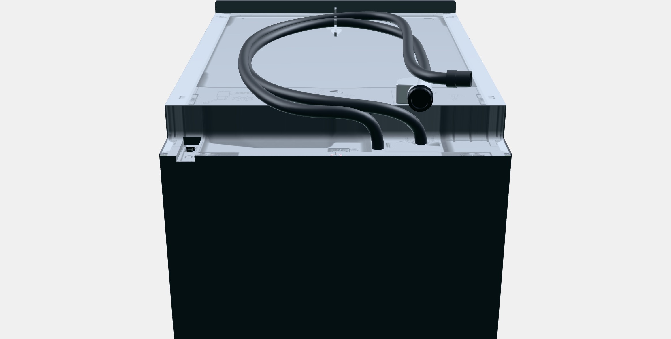 BOSCH SMS6TCI00E Series 6 Low-poly 3D model_8