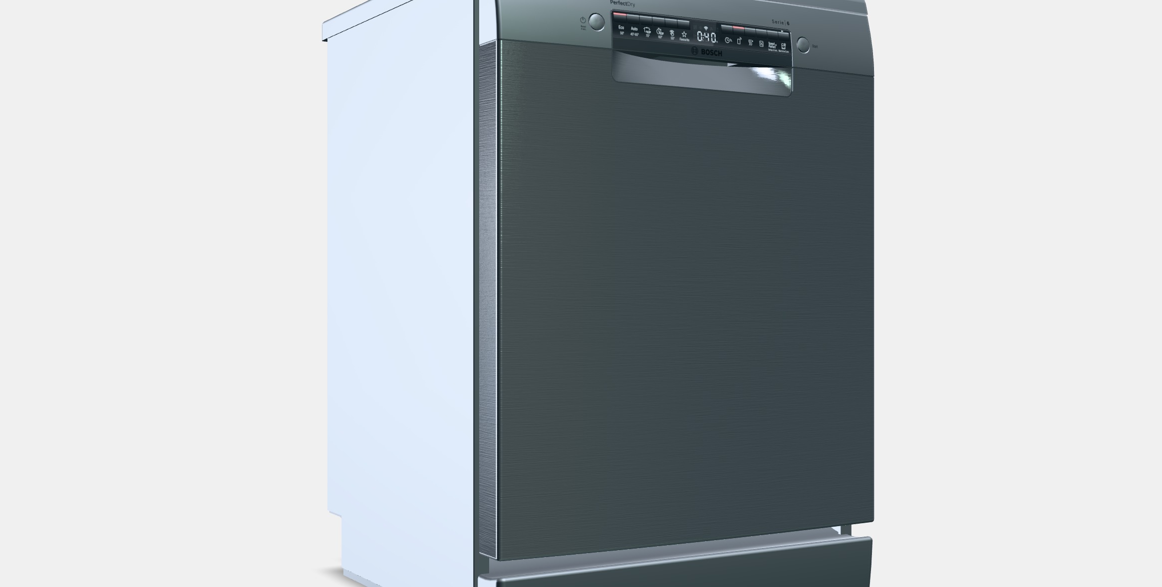 BOSCH SMS6TCI00E Series 6 Low-poly 3D model_9