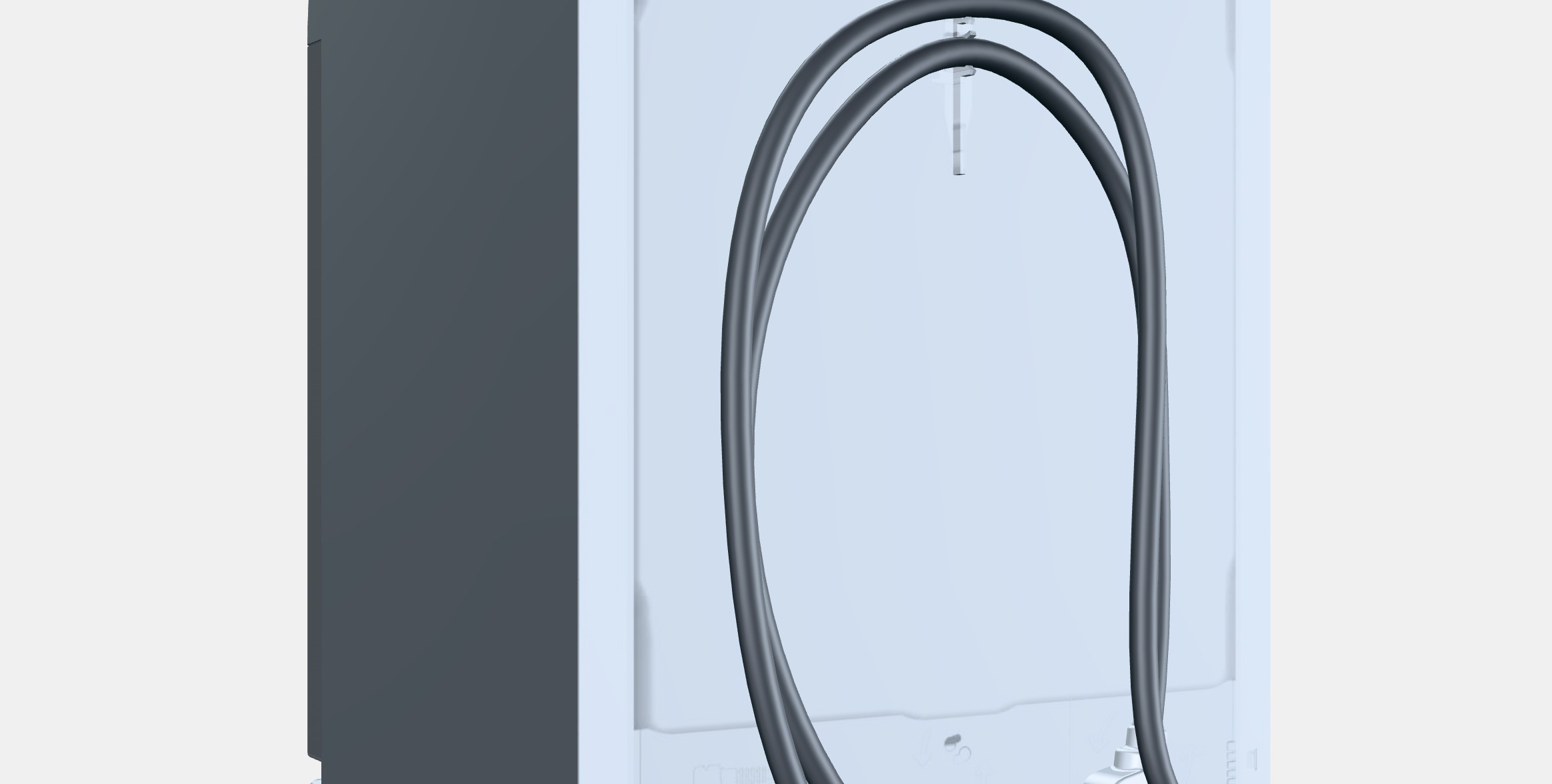 BOSCH SMS6TCI00E Series 6 Low-poly 3D model_3