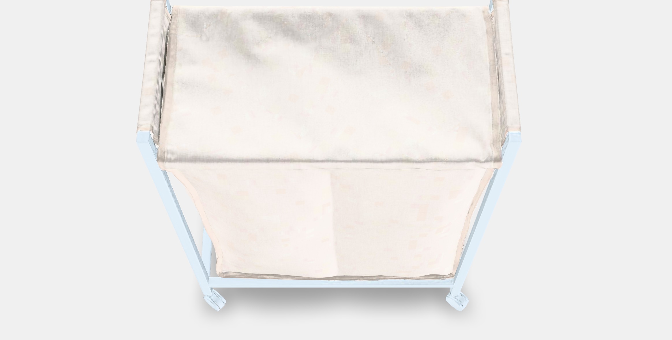 ENHET Laundry bag with castors Low-poly 3D model_8