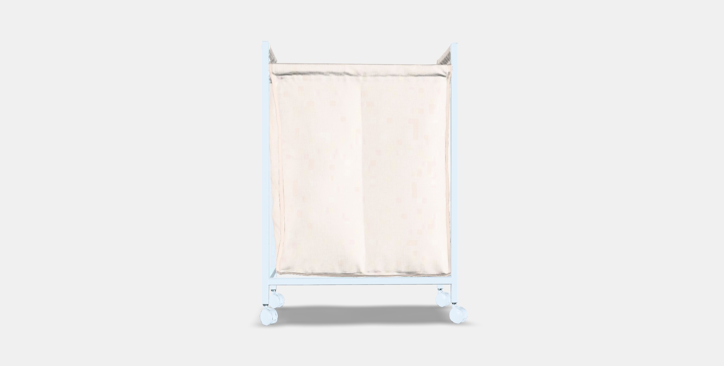 ENHET Laundry bag with castors Low-poly 3D model_14