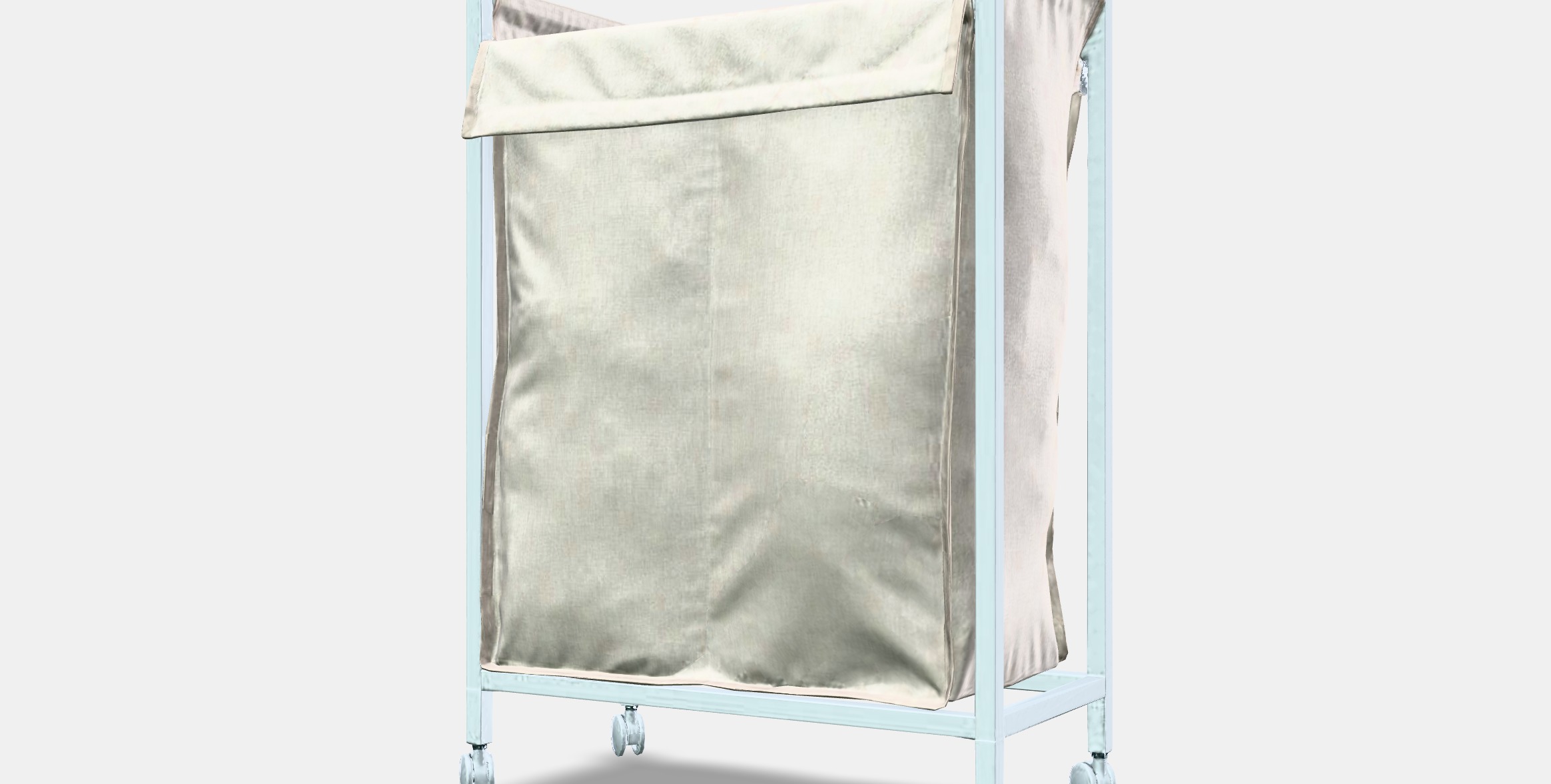 ENHET Laundry bag with castors Low-poly 3D model_13