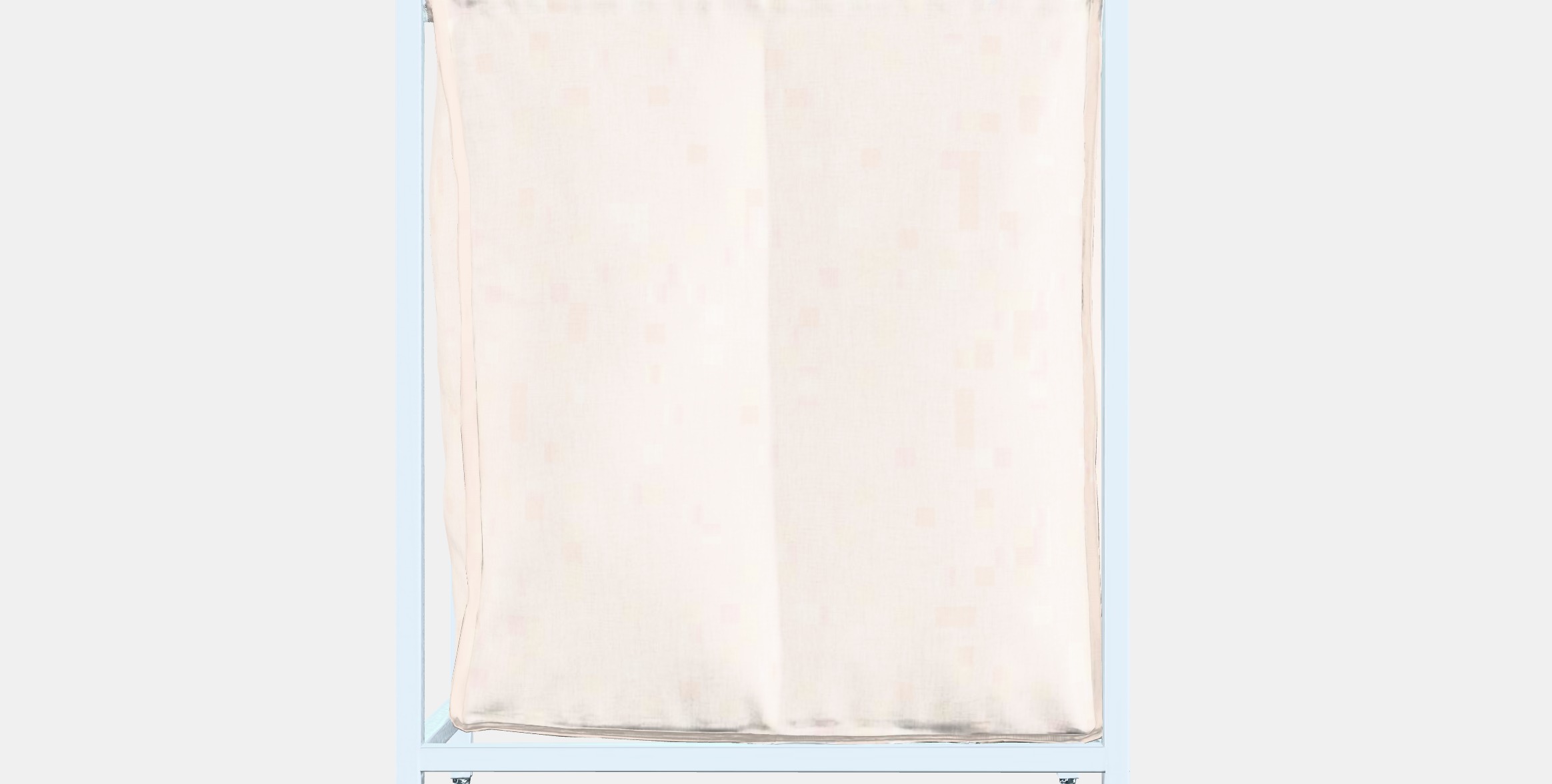 ENHET Laundry bag with castors Low-poly 3D model_15