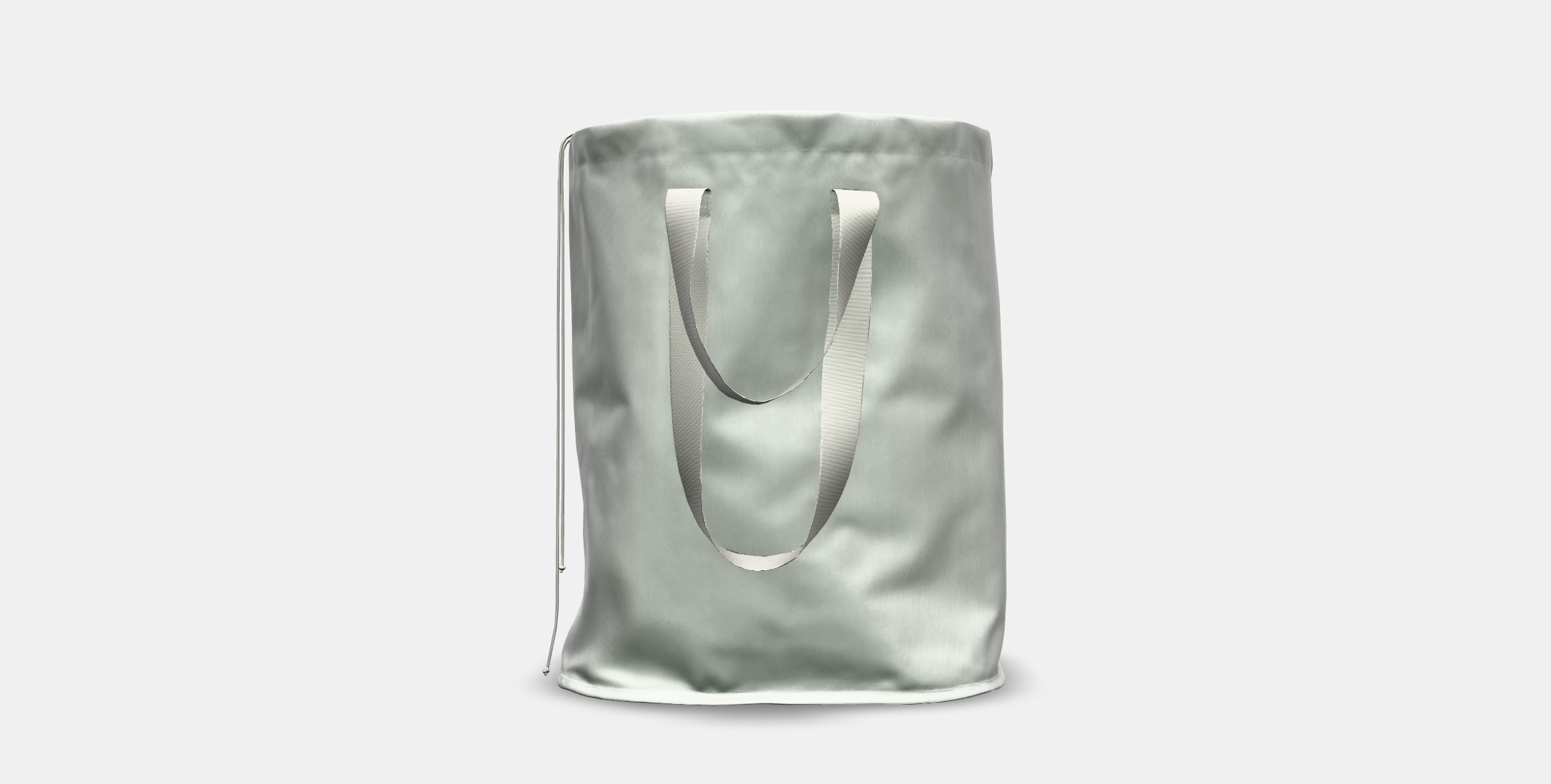 PURRPINGLA Laundry bag Low-poly 3D model_9