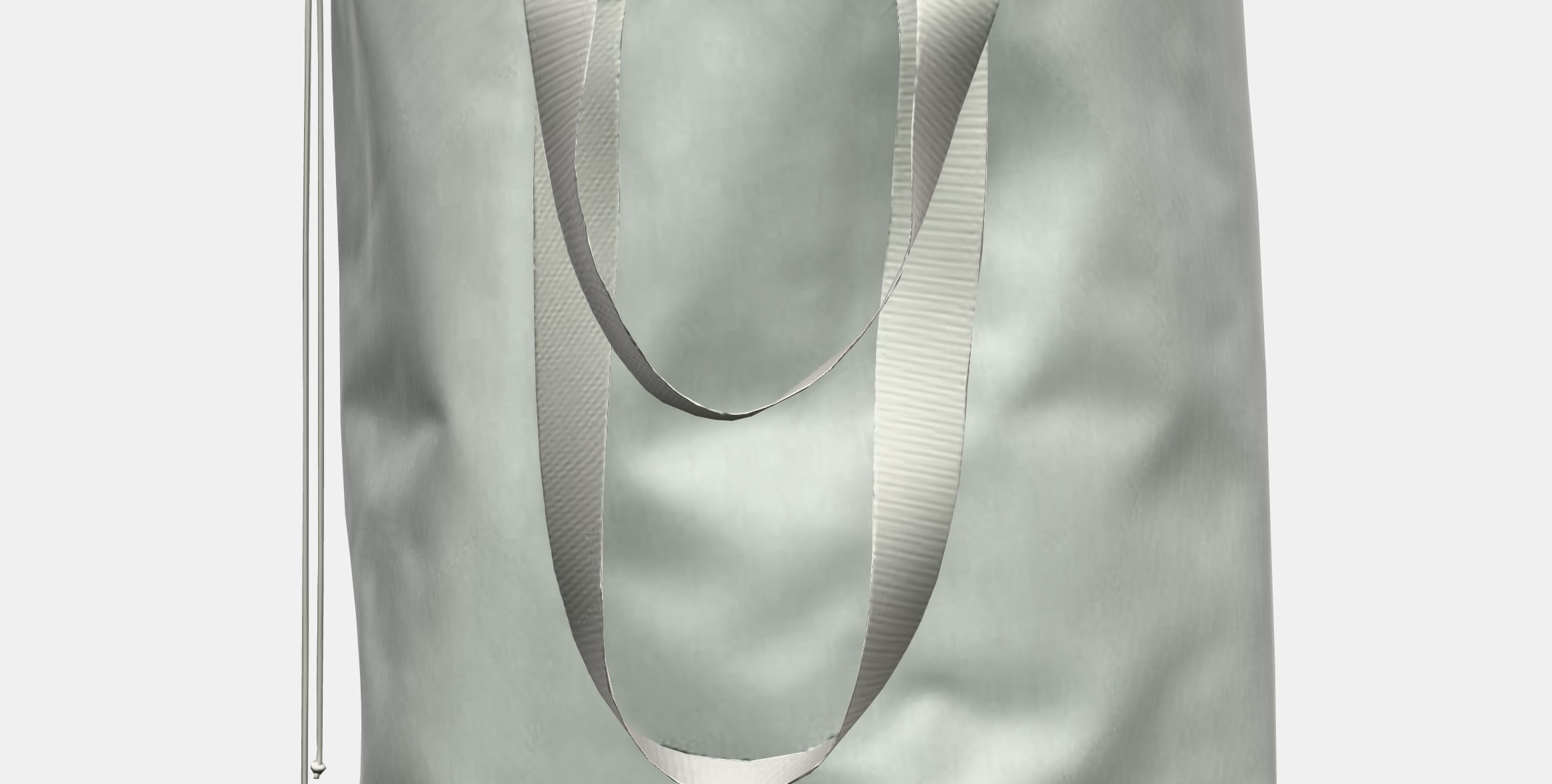 PURRPINGLA Laundry bag Low-poly 3D model_11