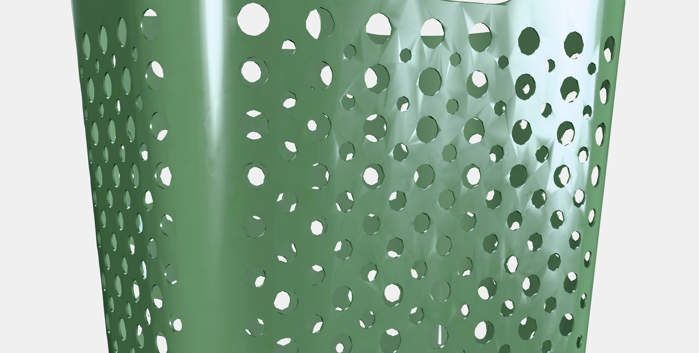 SLIBB Flexible laundry basket Low-poly 3D model_4