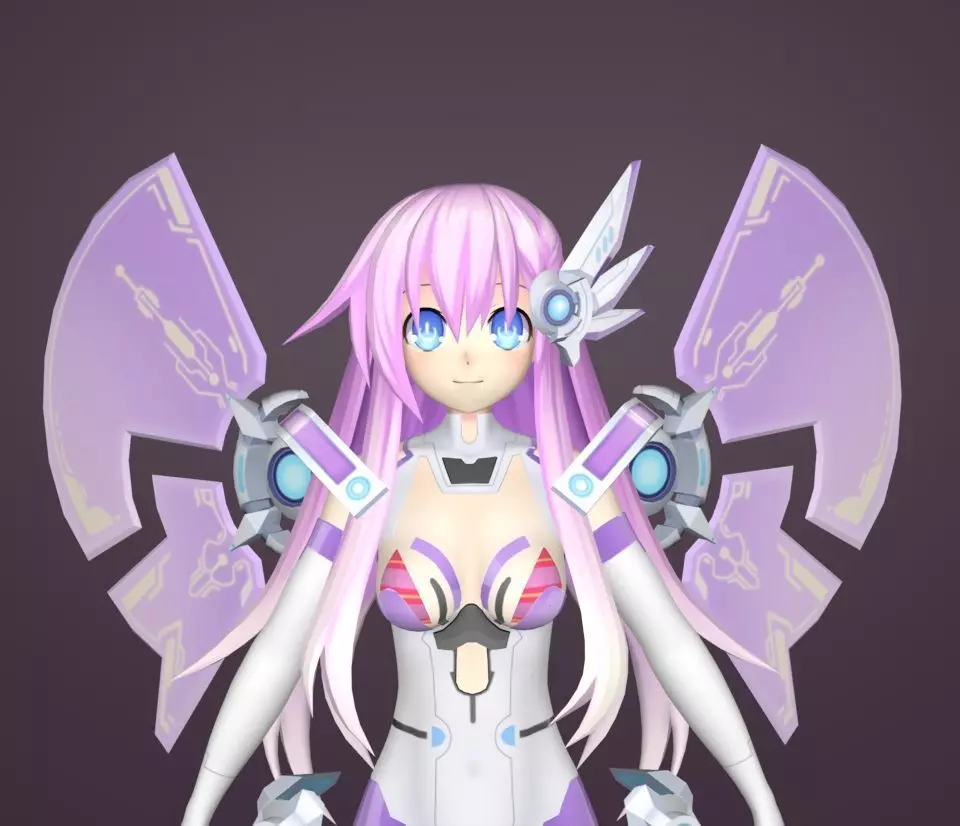 purple sisiter 3D model