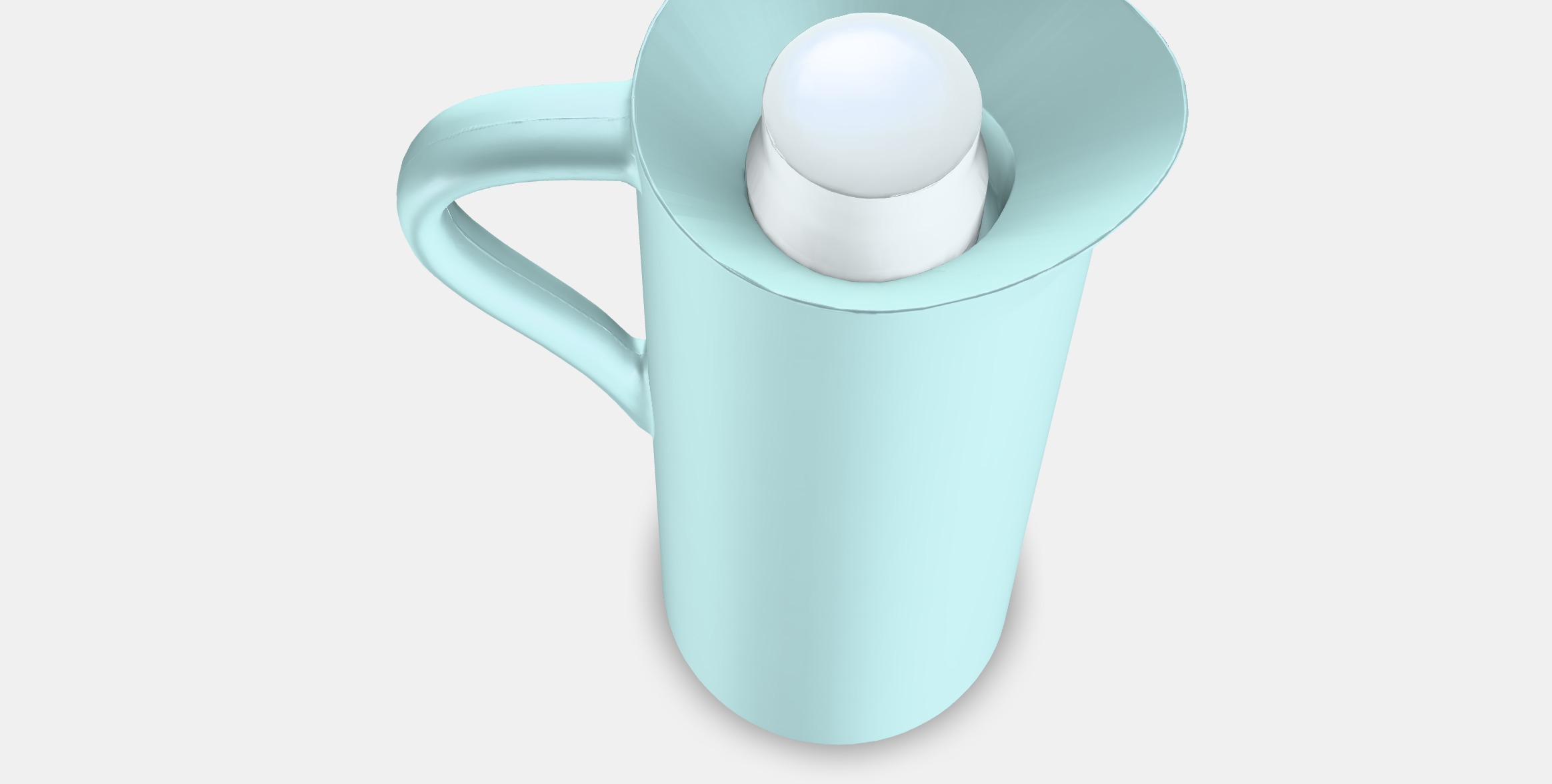 BEHOVD Vacuum flask Low-poly 3D model_7
