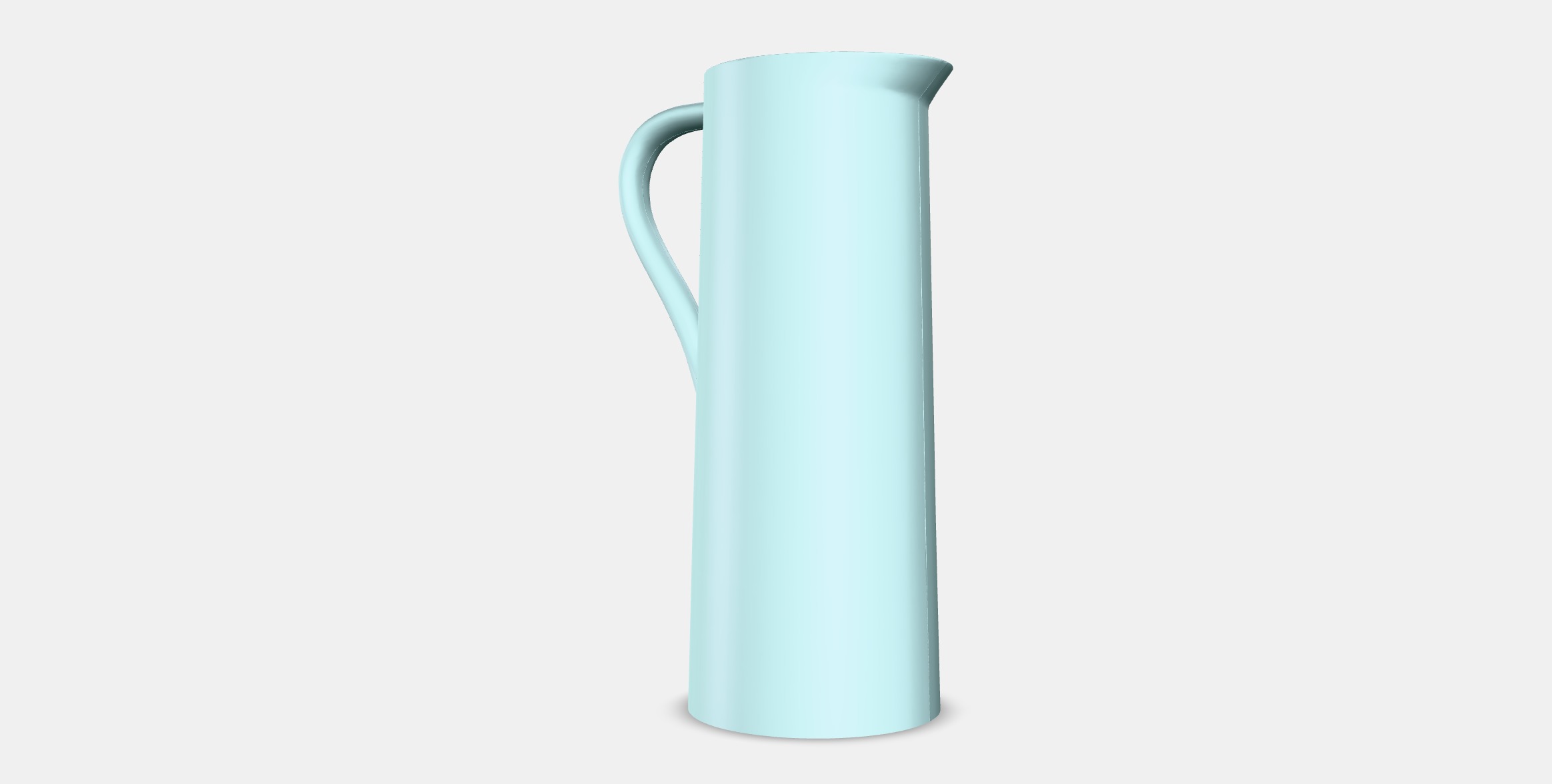 BEHOVD Vacuum flask Low-poly 3D model_2