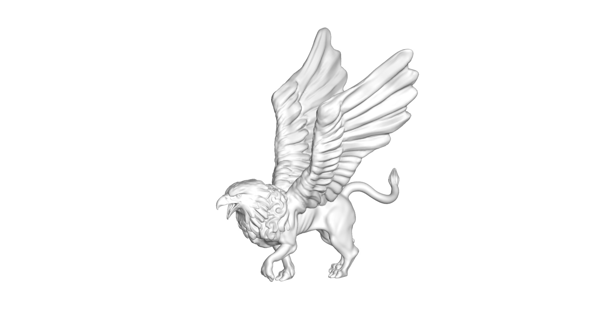 Griffin  3D model_1