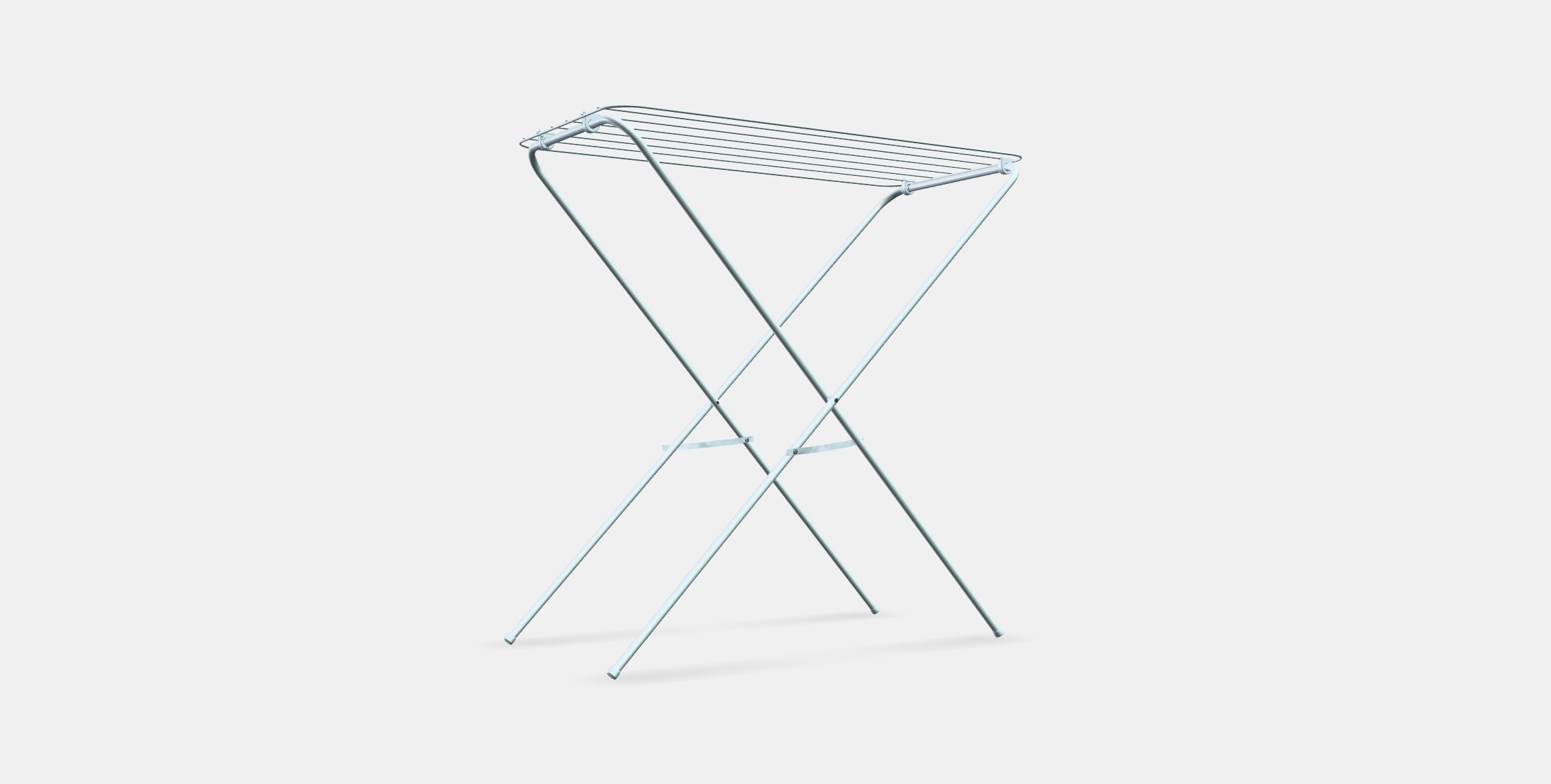 JALL Drying rack in-outdoor Low-poly 3D model_3