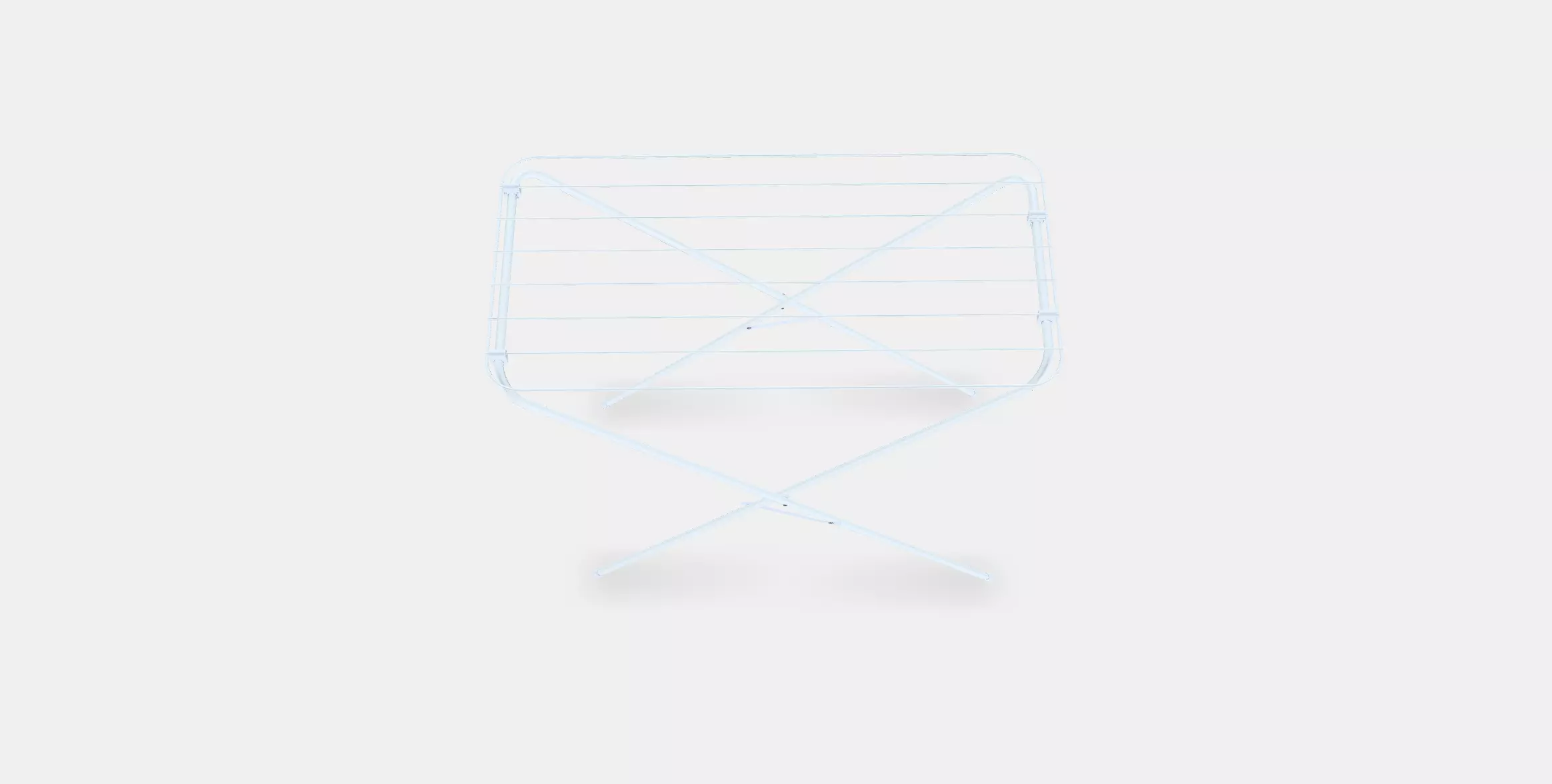 JALL Drying rack in-outdoor Low-poly 3D model_0