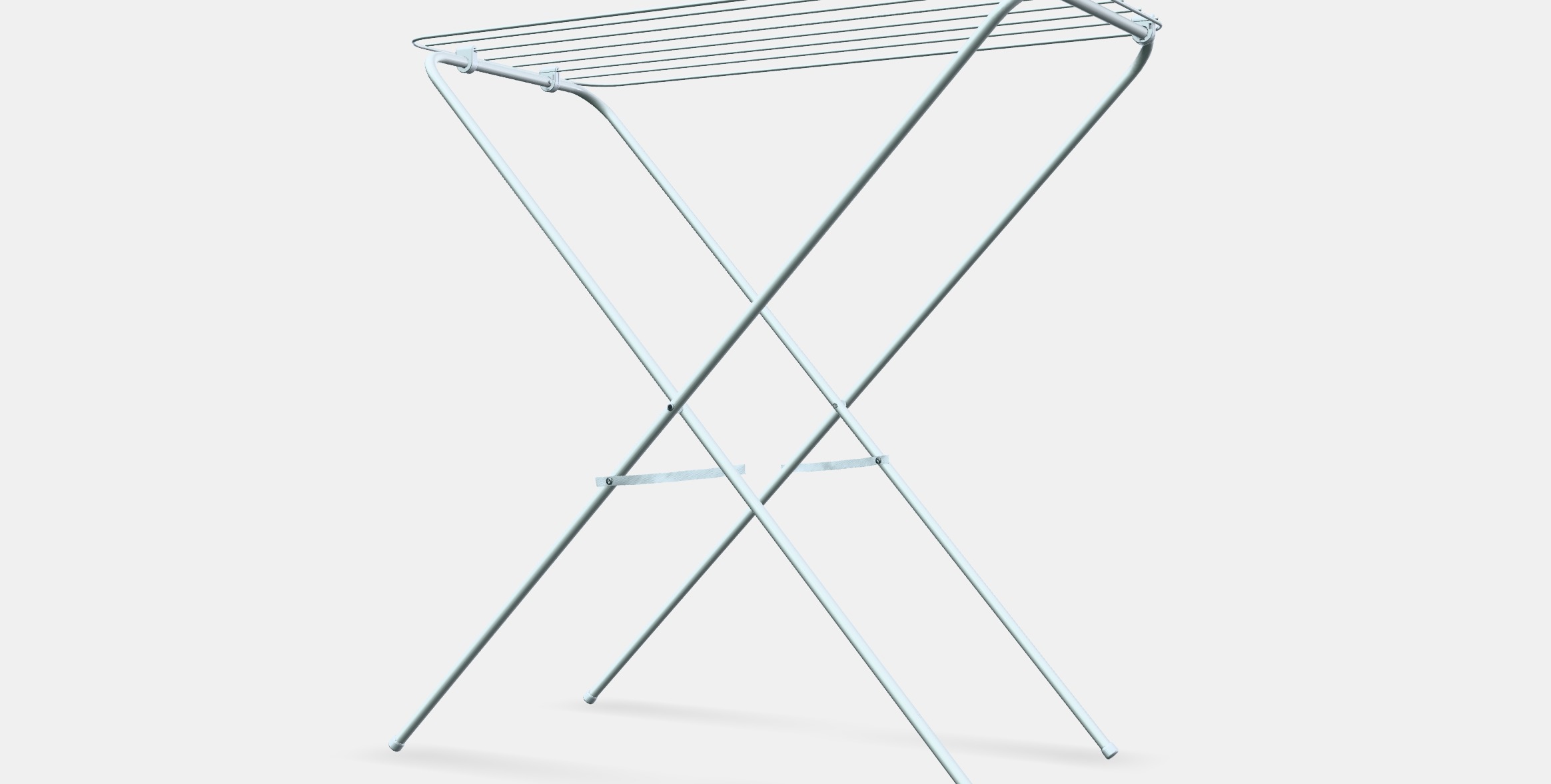 JALL Drying rack in-outdoor Low-poly 3D model_13