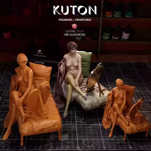 La Toilette par Lampe 3D print model