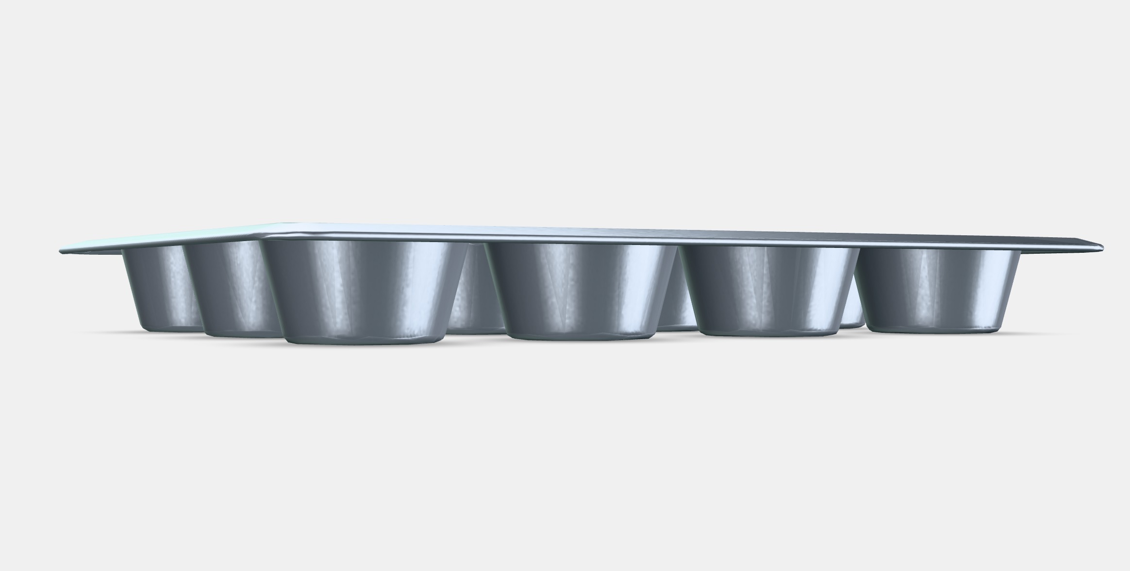 VARDAGEN Muffin tin Low-poly 3D model_3