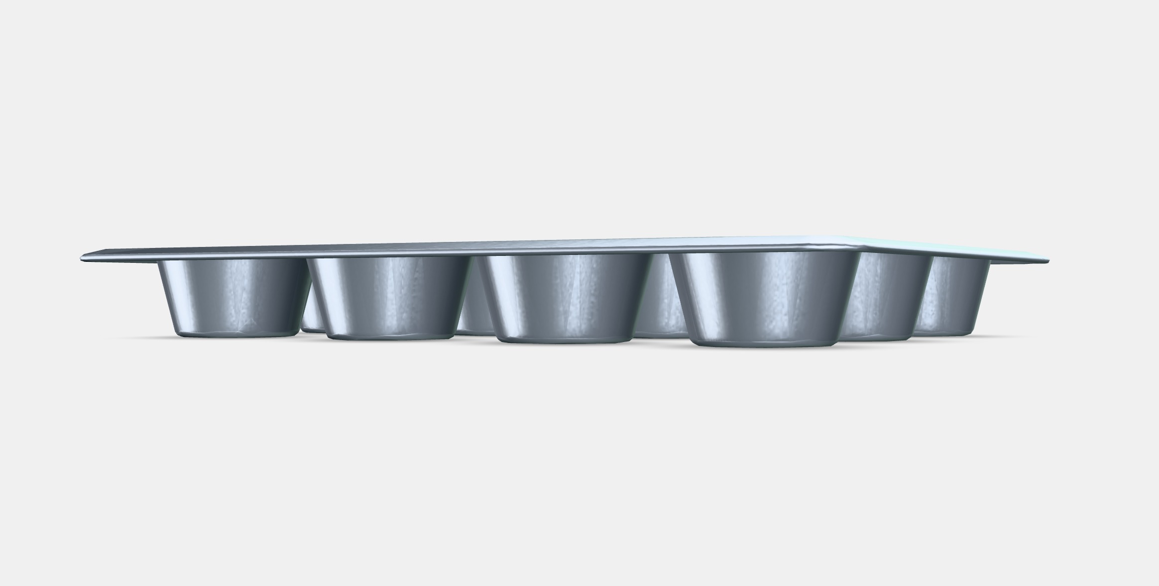 VARDAGEN Muffin tin Low-poly 3D model_6