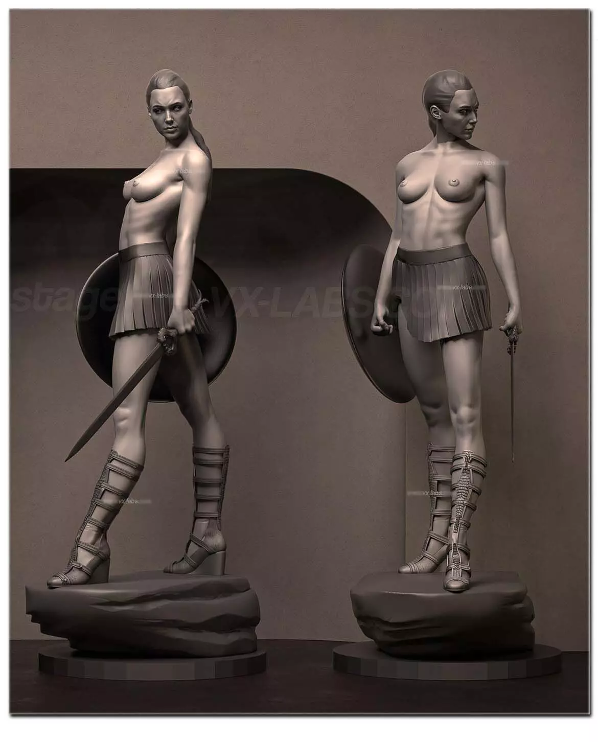 Warrior of Themyscira 3D print model_5