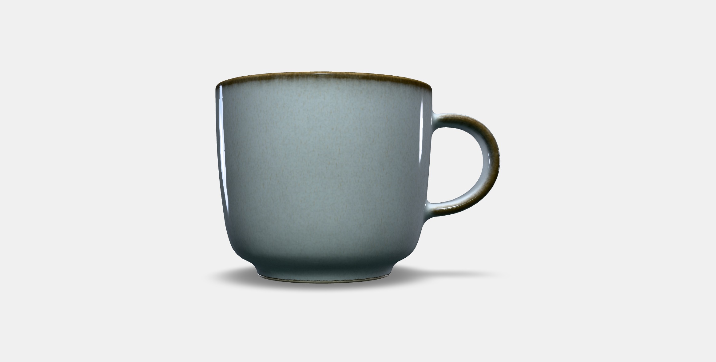 GLADELIG mug Low-poly 3D model_10
