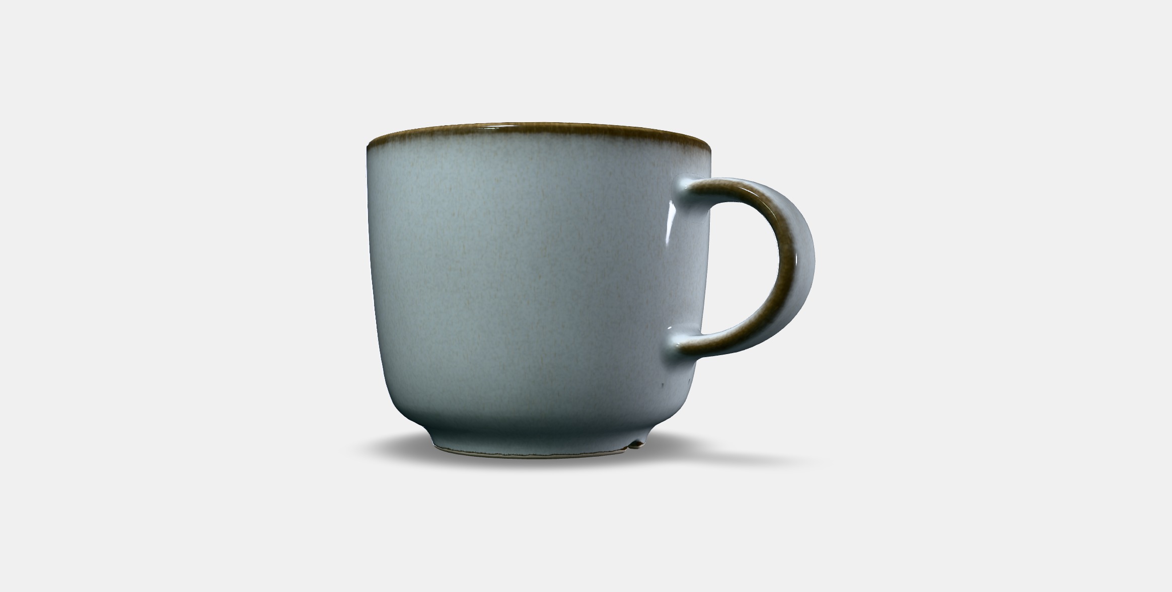 GLADELIG mug Low-poly 3D model_12