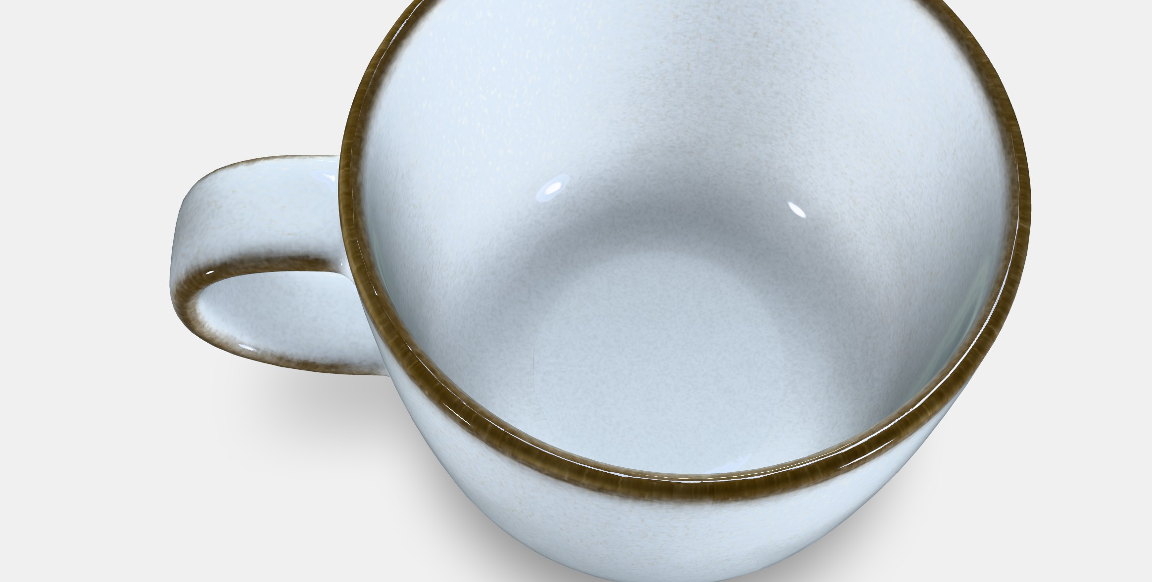 GLADELIG mug Low-poly 3D model_3