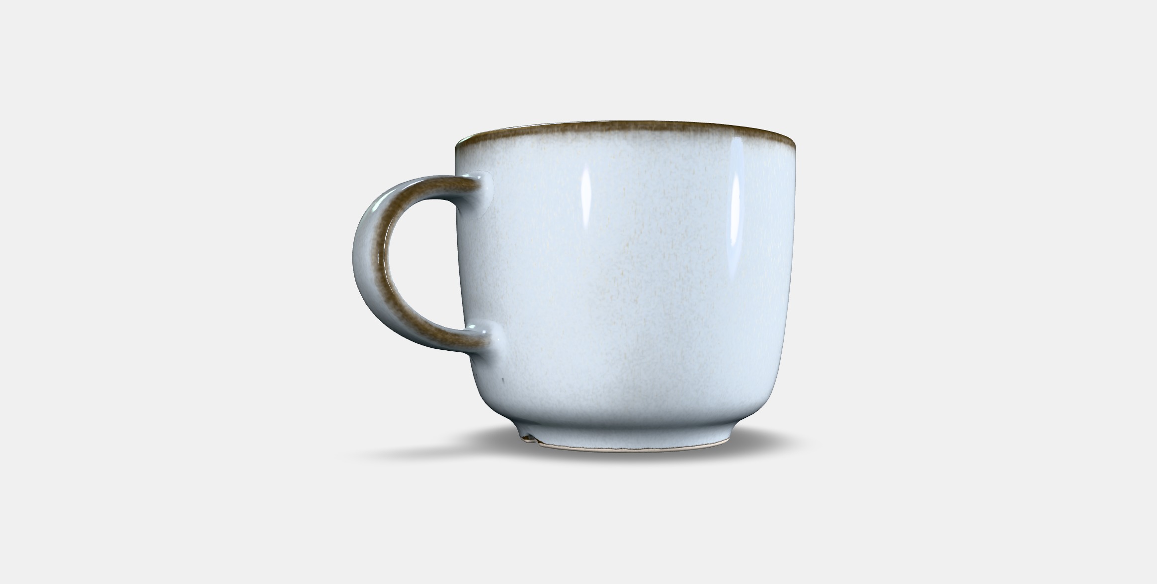 GLADELIG mug Low-poly 3D model_16