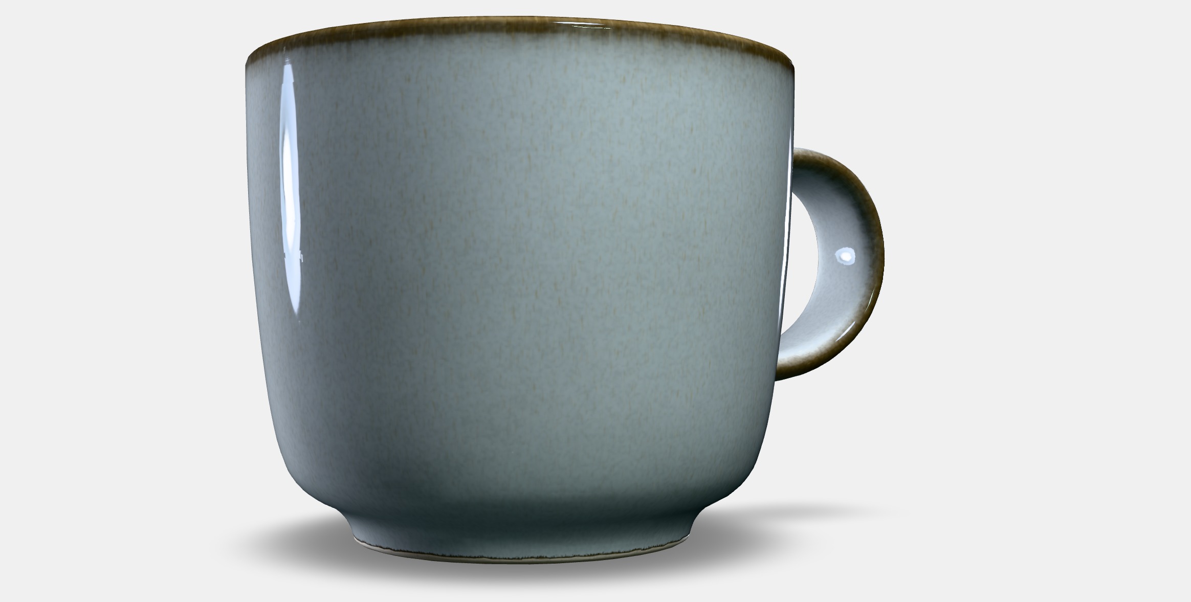 GLADELIG mug Low-poly 3D model_9