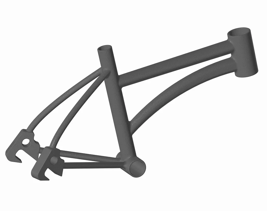 Carbon Fiber Bike Frame 3D print model
