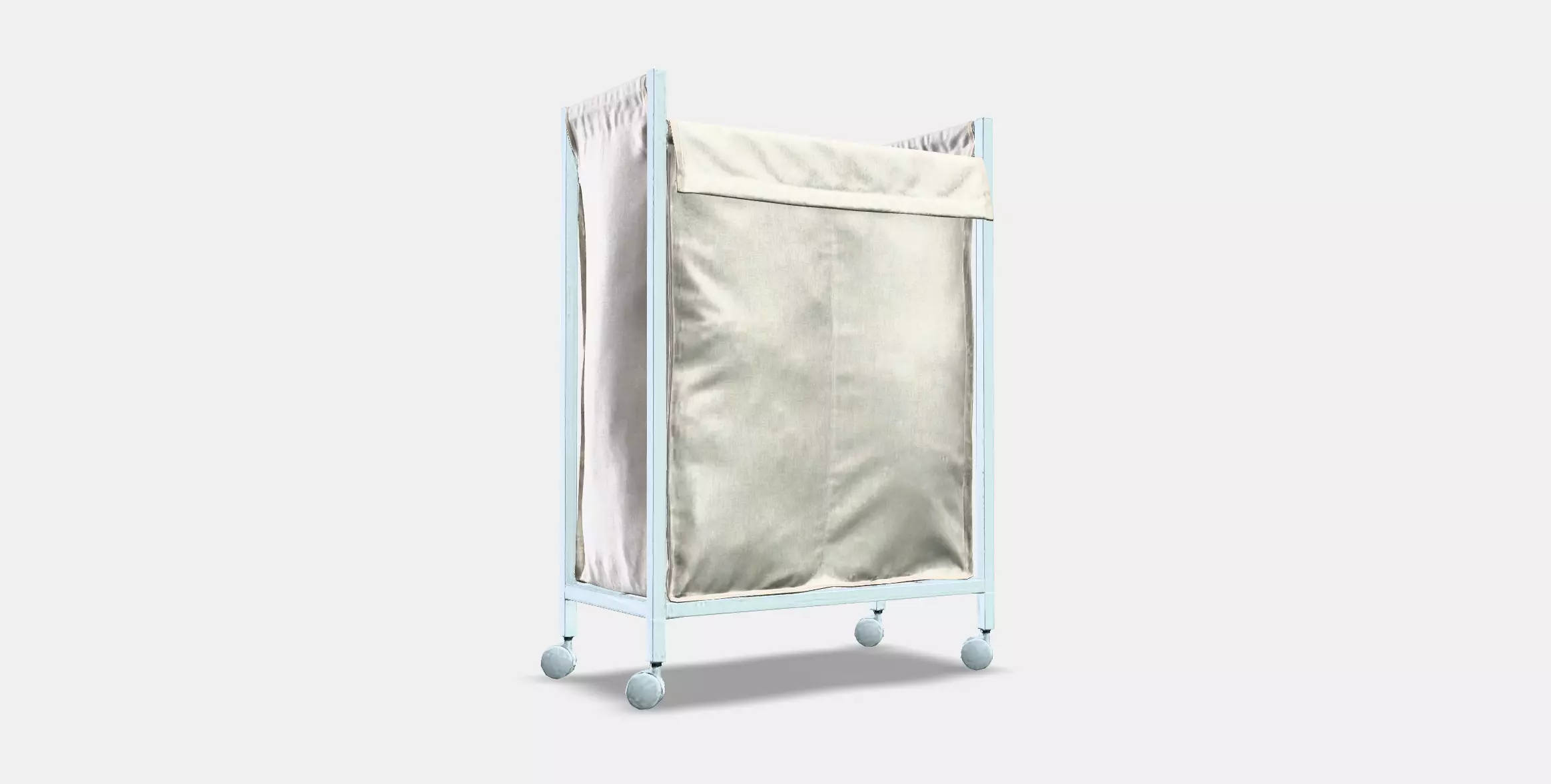 ENHET laundry trolley Low-poly 3D model_0