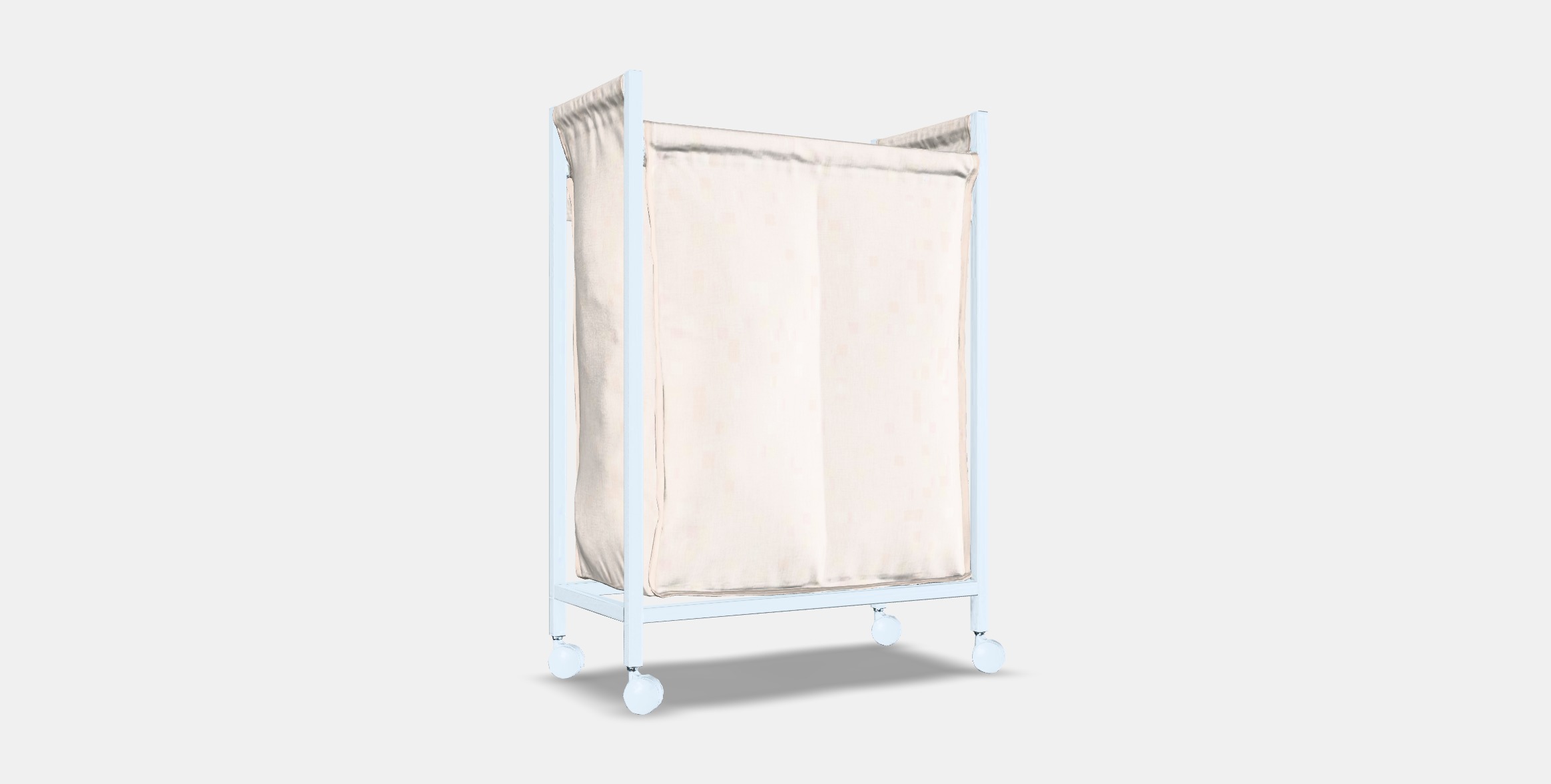 ENHET laundry trolley Low-poly 3D model_16