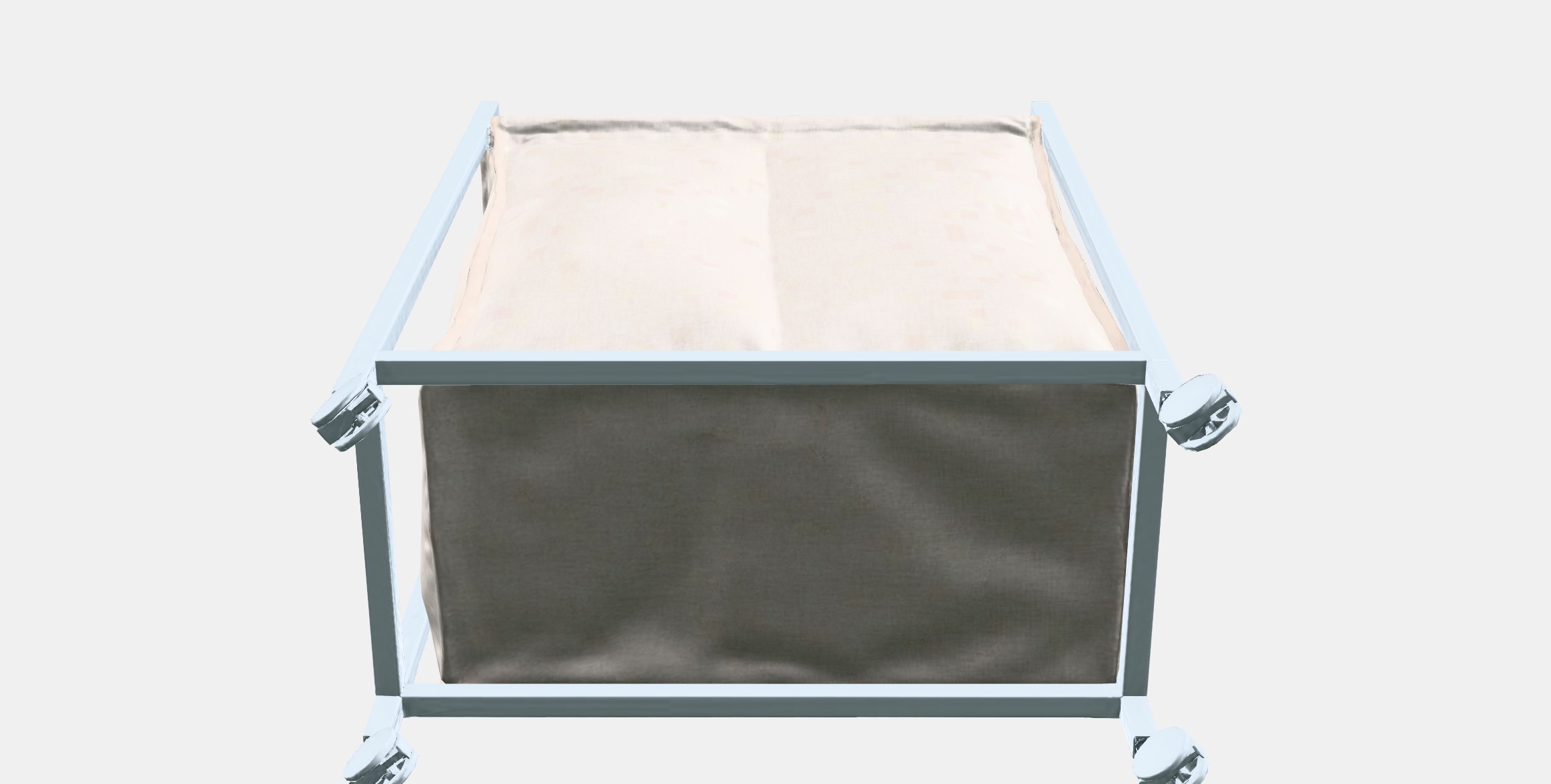 ENHET laundry trolley Low-poly 3D model_7