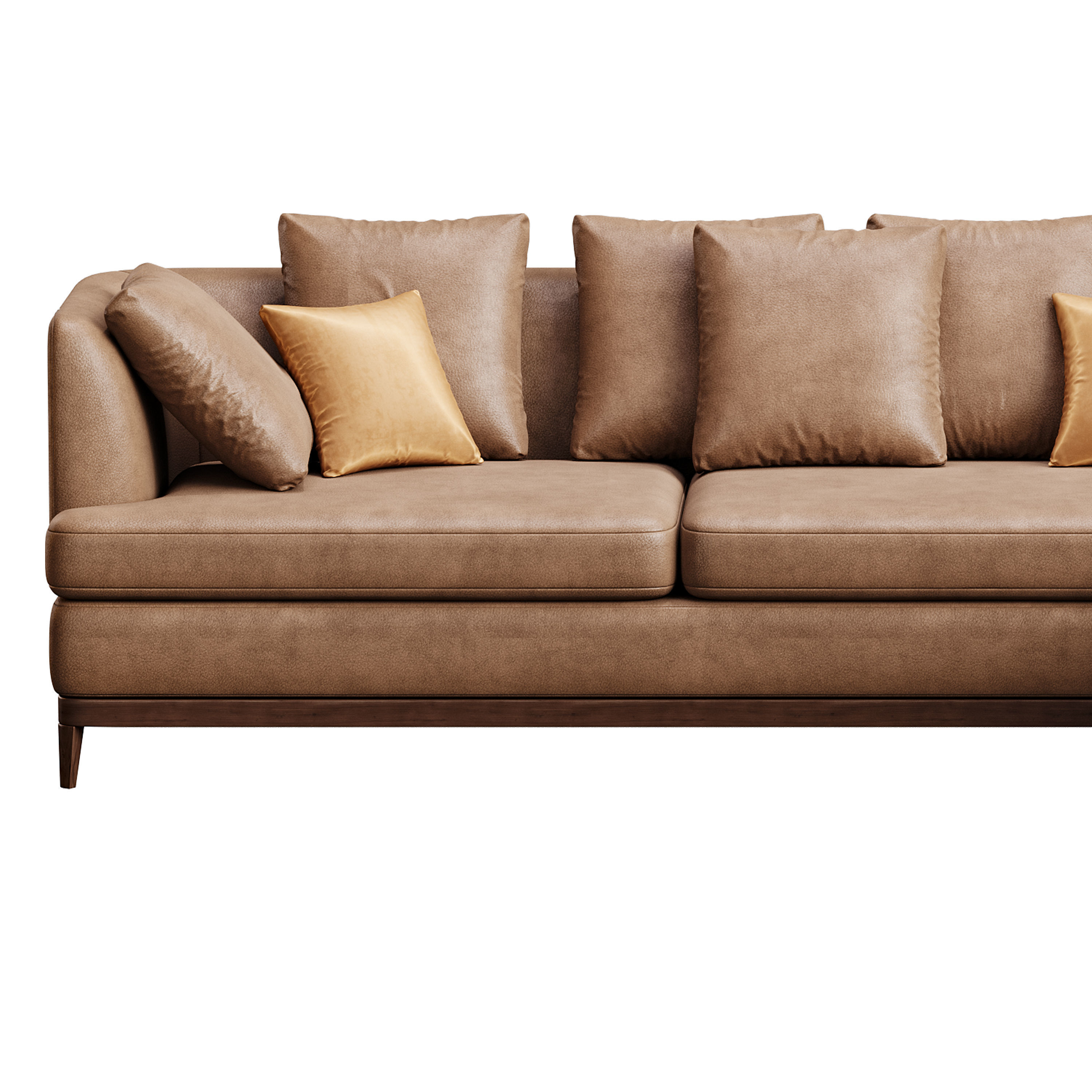 Corner sofa F205 by Delavega 3D model_5