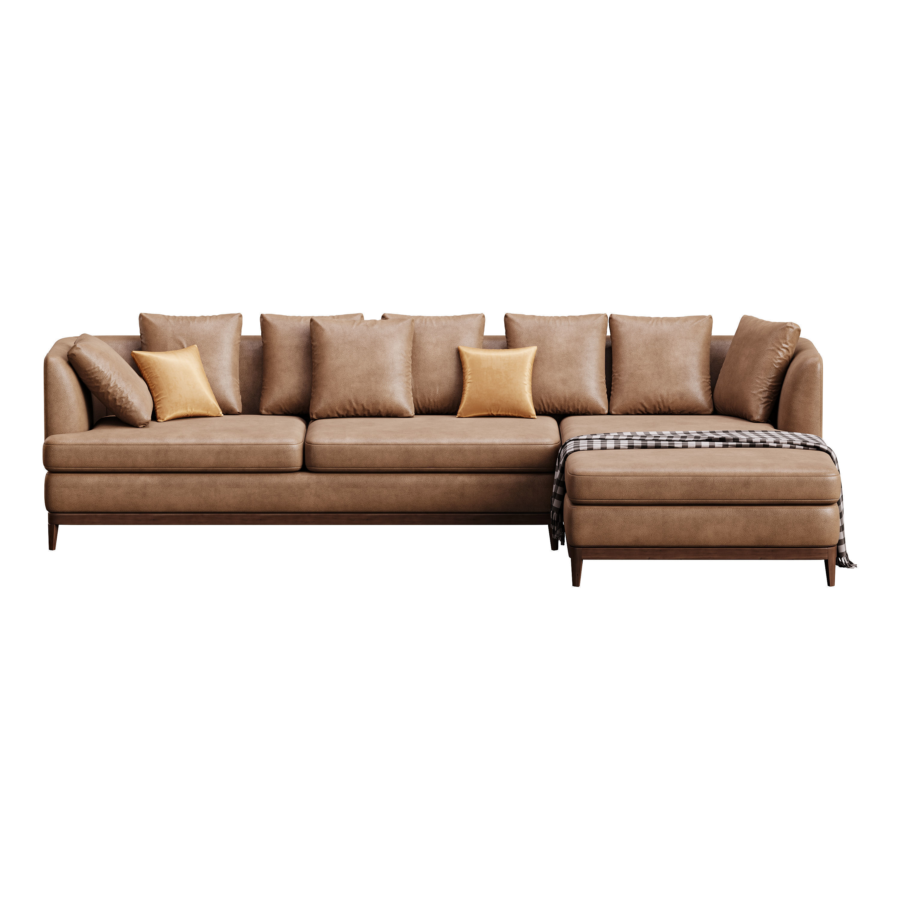 Corner sofa F205 by Delavega 3D model_1