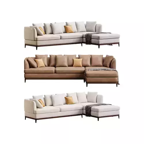 Corner sofa F205 by Delavega
