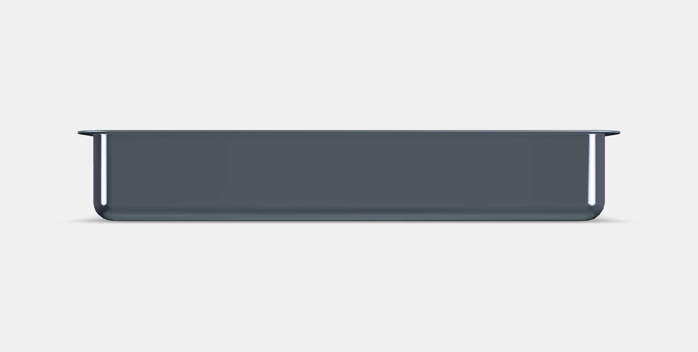 KONCIS Roasting tin with grill rack Low-poly 3D model_15