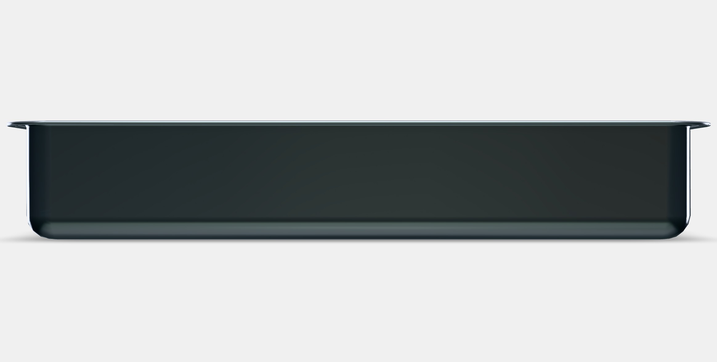 KONCIS Roasting tin with grill rack Low-poly 3D model_11