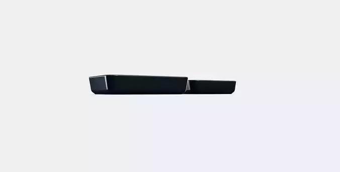 LYCKAD Oven-serving dish set of 2 Low-poly 3D model