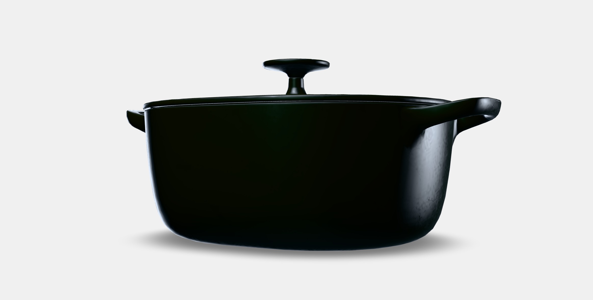 VARDAGEN Casserole with lid Low-poly 3D model_13