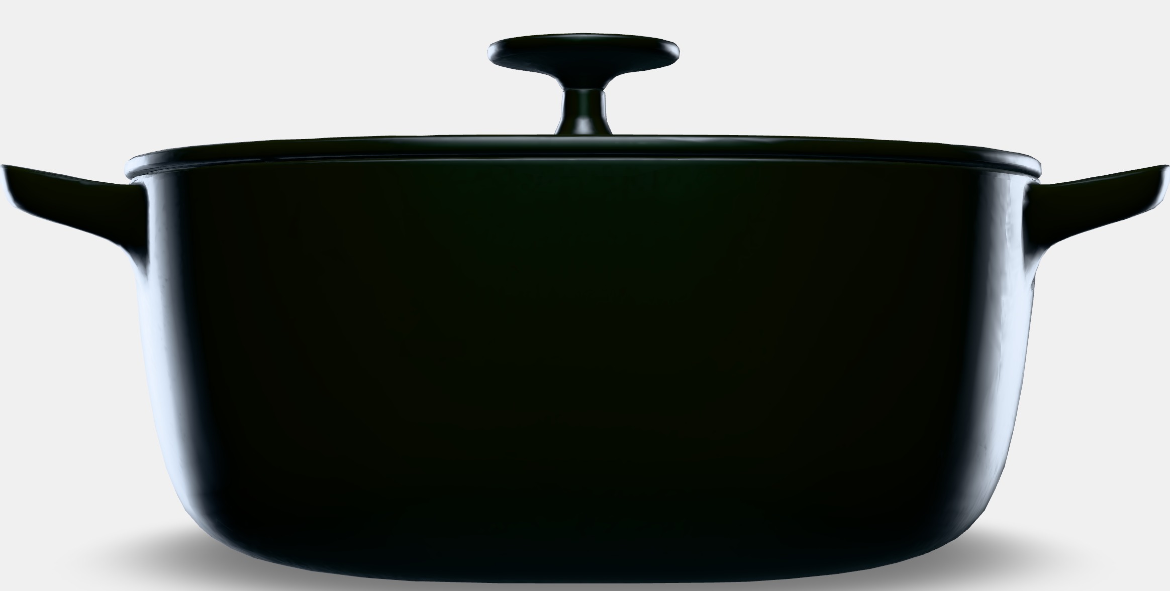 VARDAGEN Casserole with lid Low-poly 3D model_11