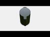 UNDERLATTA Vacuum flask Low-poly 3D model_1