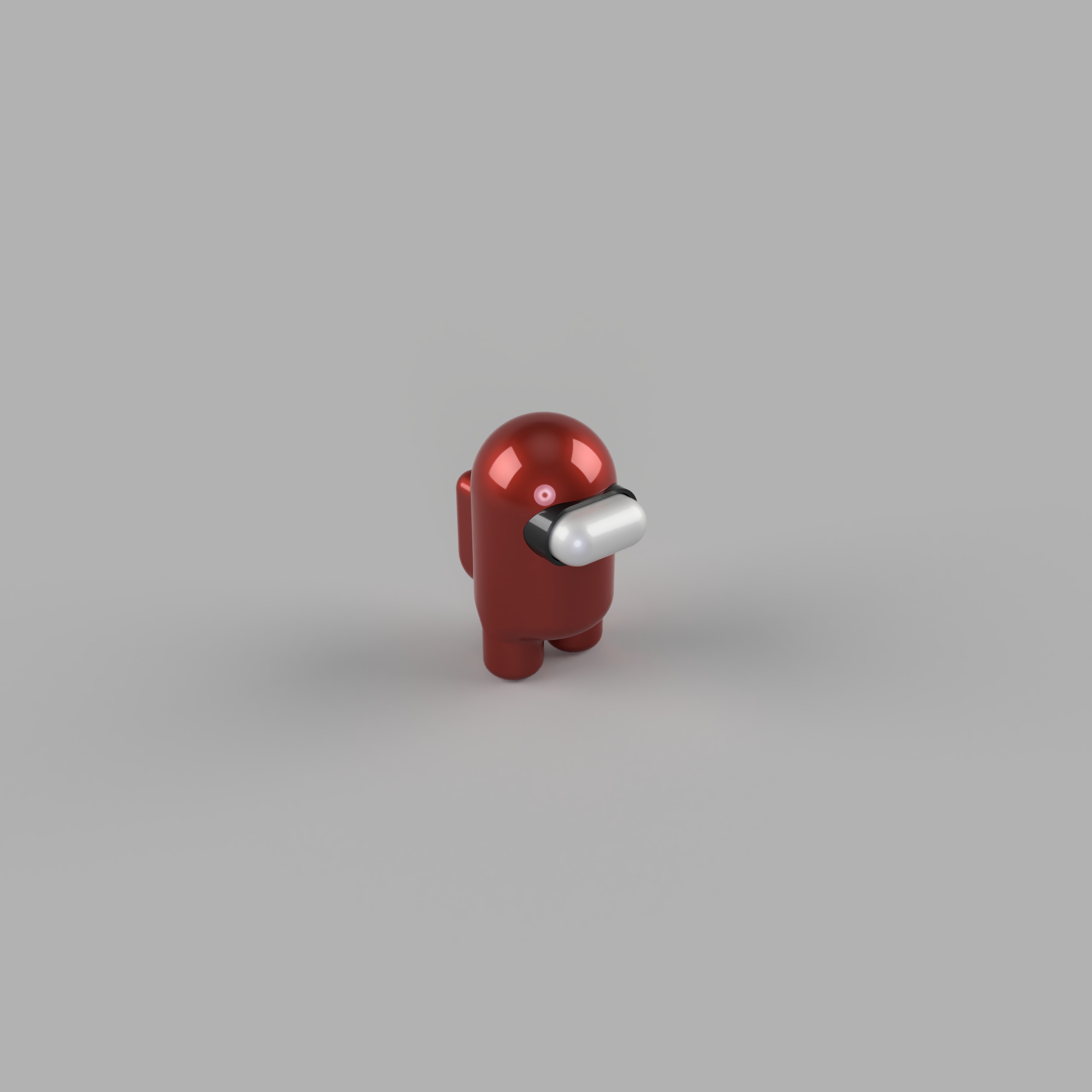 Among Us AirPods Holder 3D print model_3