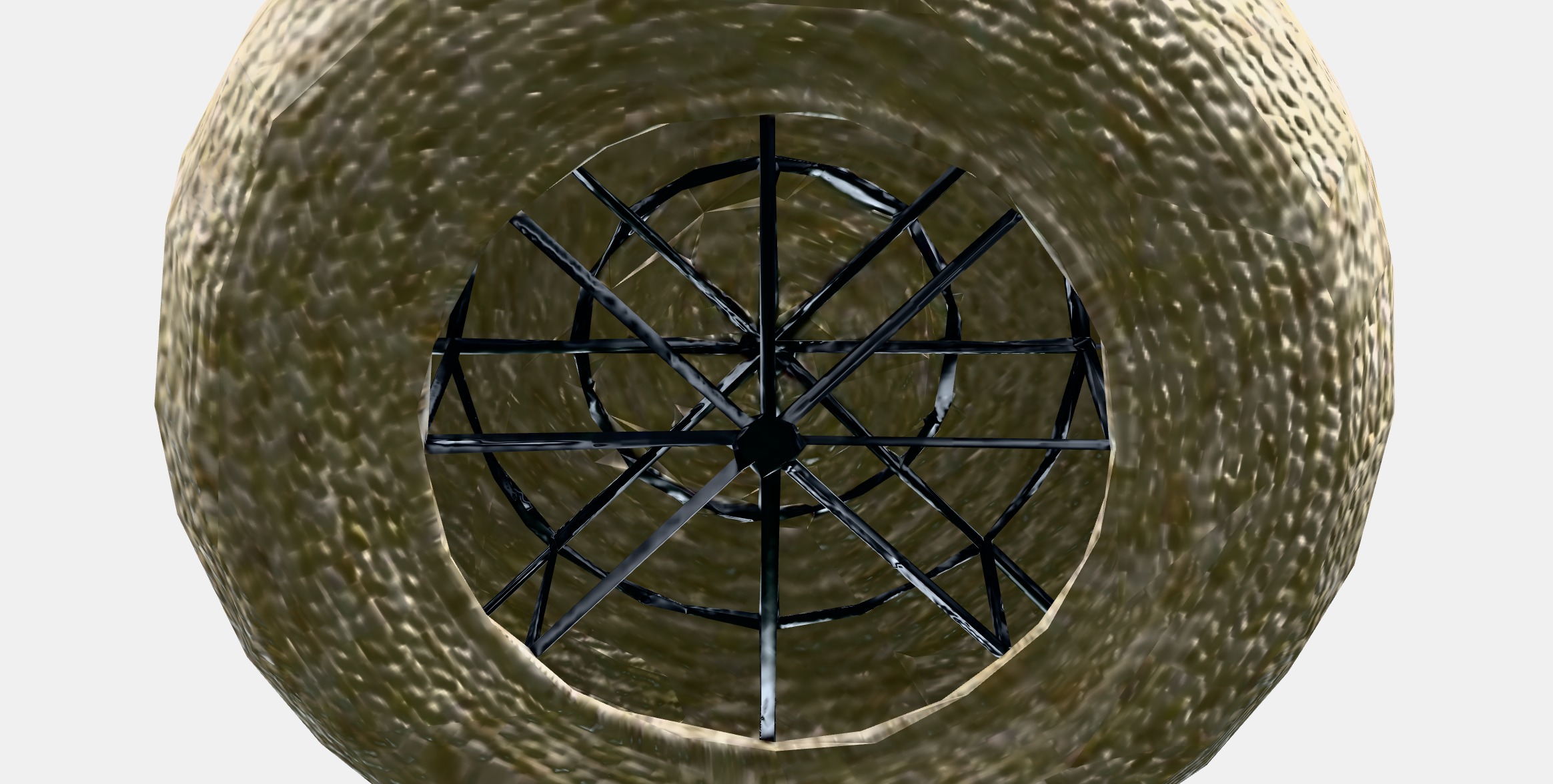 ALSEDA Stool Low-poly 3D model_6