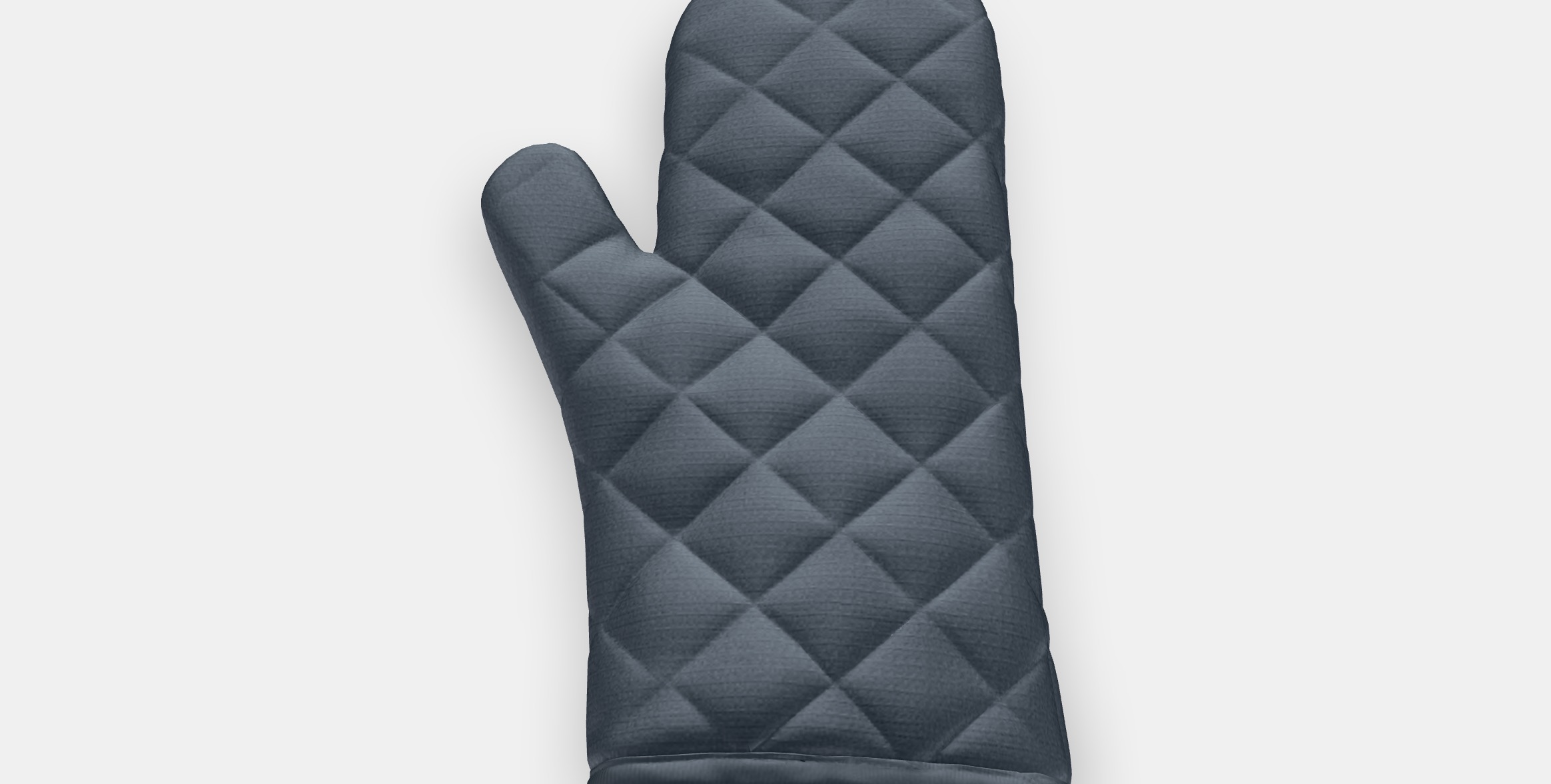 RINNIG Oven glove Low-poly 3D model_4
