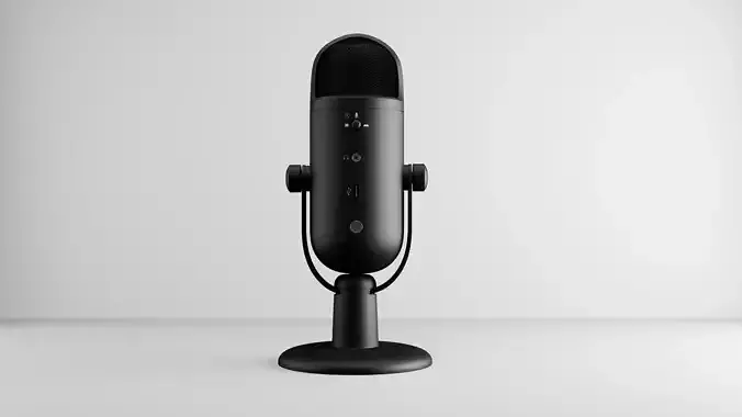 Studio Microphone 3D model